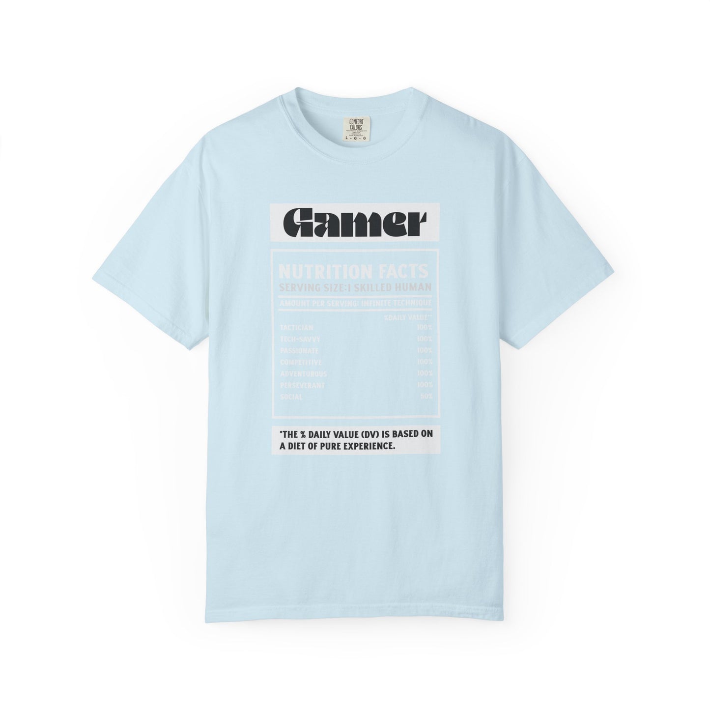 Gamer Nutrition Facts Unisex T-Shirt