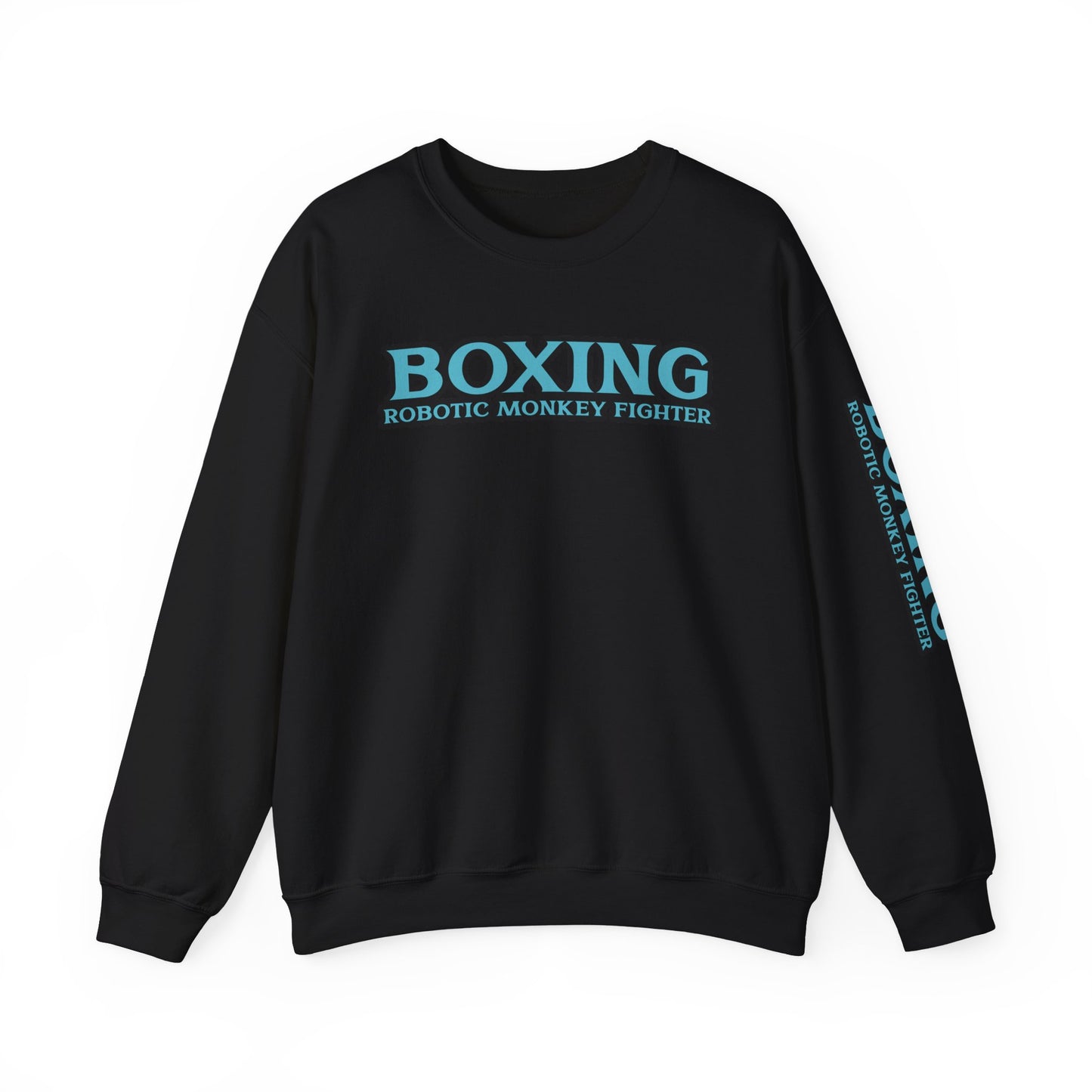 Men Boxing Robotic Monkey Fighter Sweatshirt