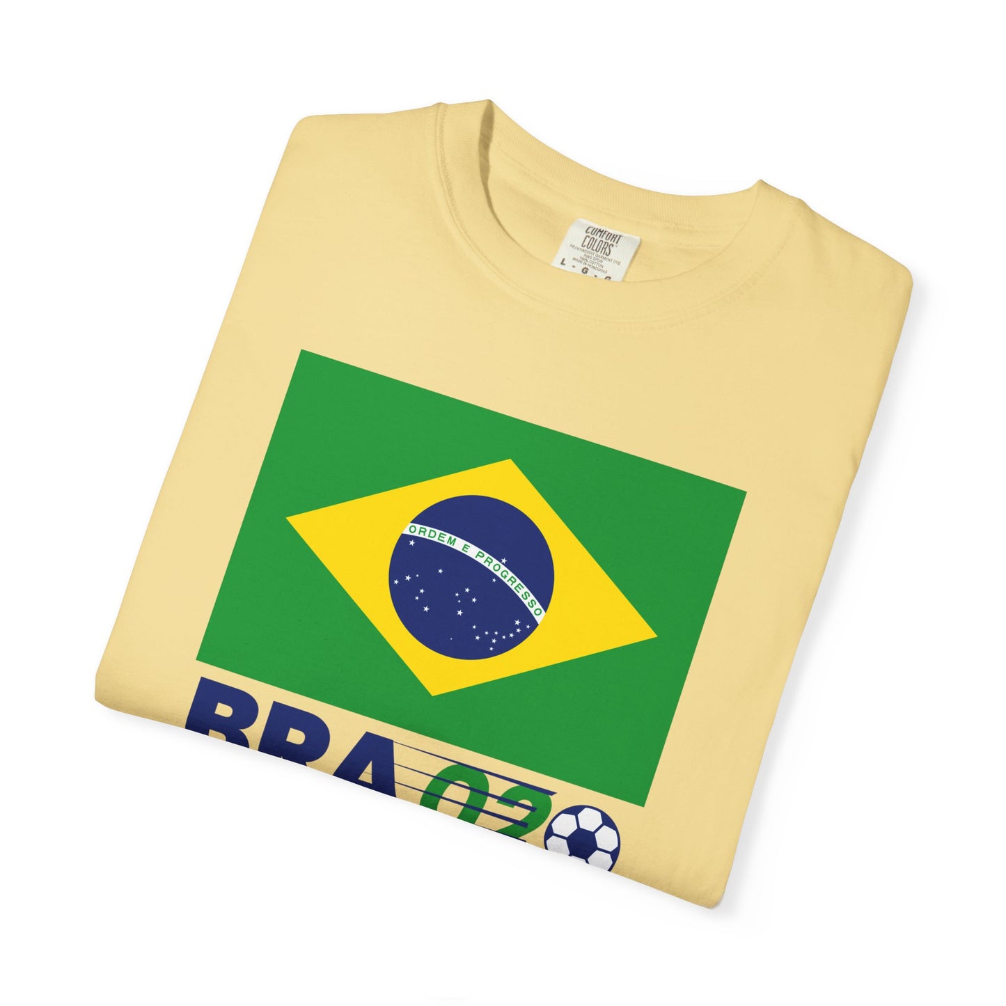 Unisex Sporty Summer Vibe Brazil Soccer T-Shirt