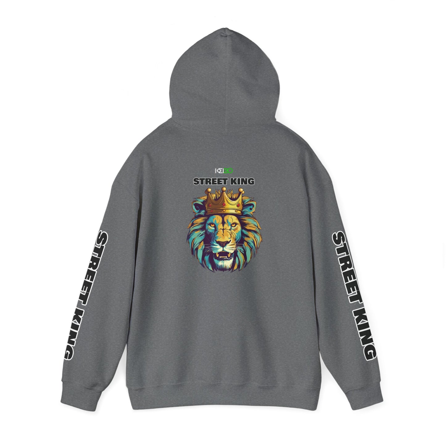 Street King Unisex Hoodie - Unique Lion Design