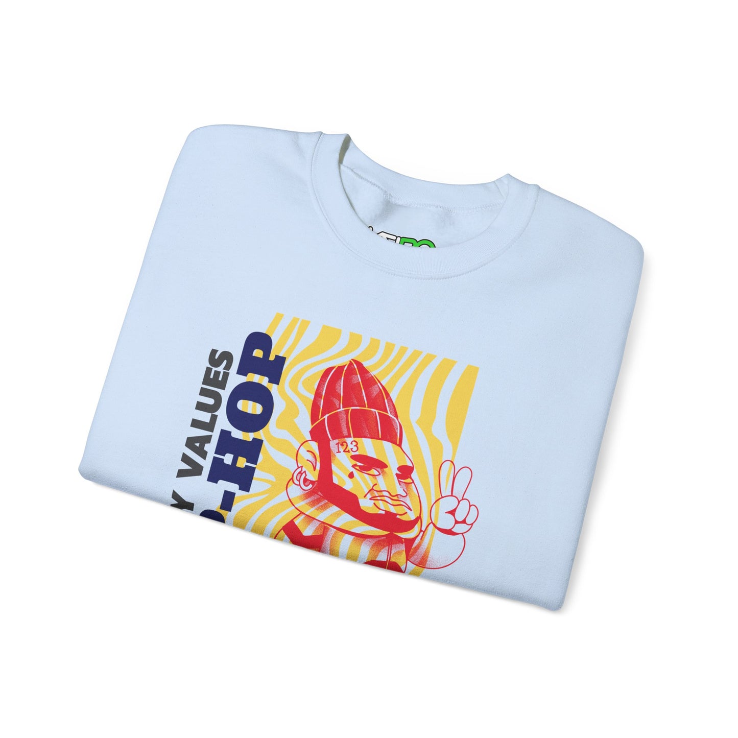 Men's Hip-Hop Crewneck Sweatshirt
