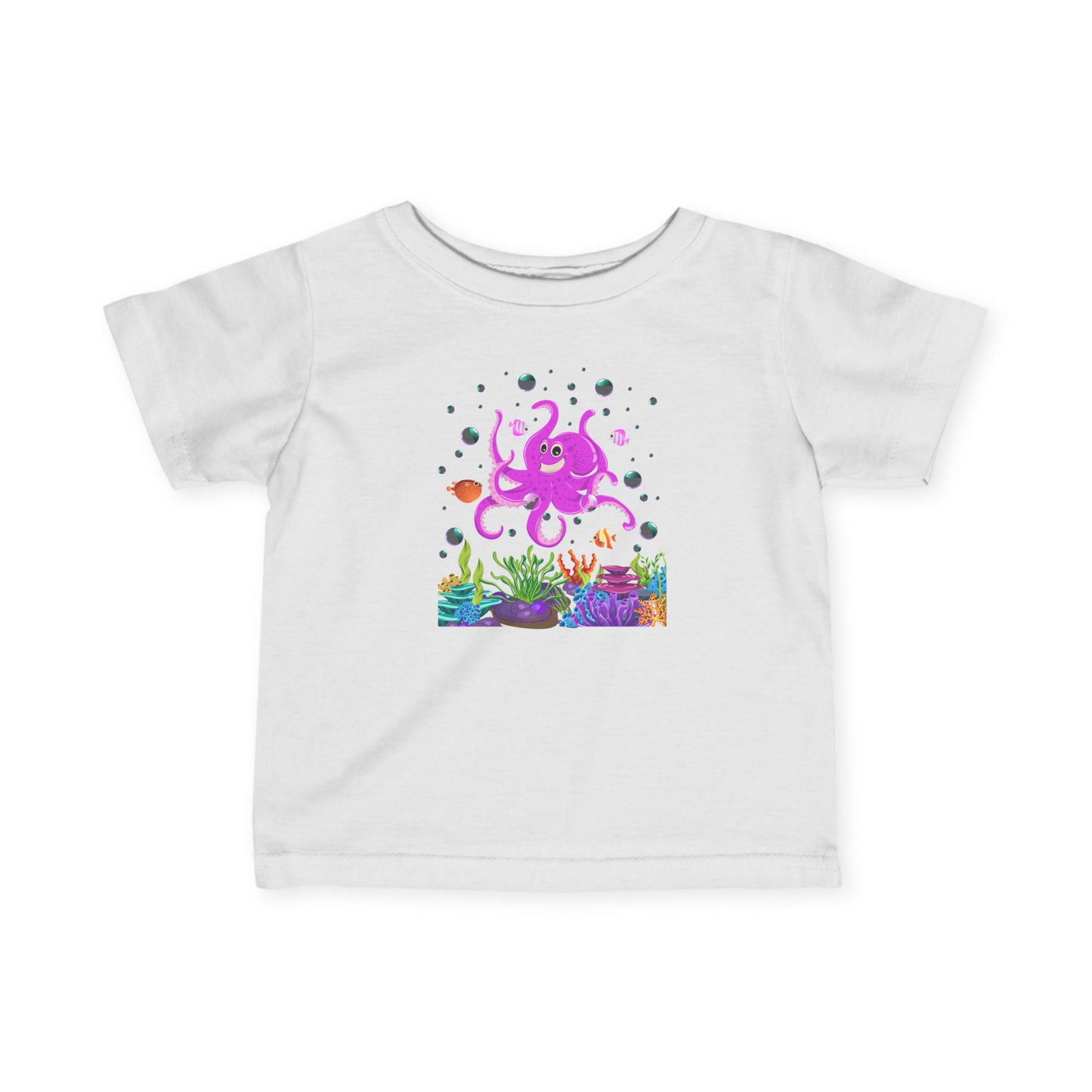 Infant Tee Whimsical Jellyfish Cute Sea Life Design for Babies