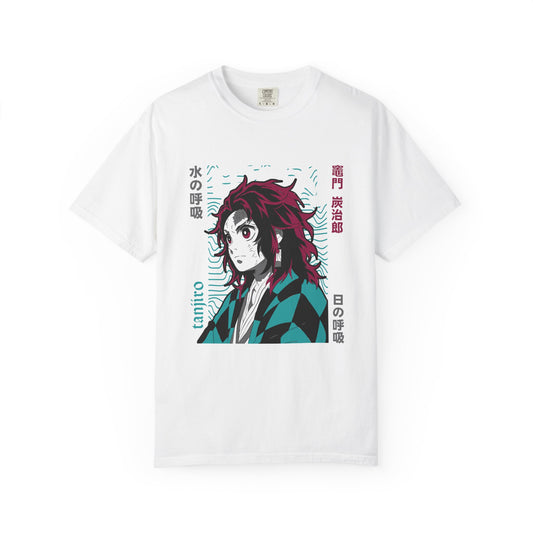 Unisex Anime-Inspired Tanjiro Design T-Shirt