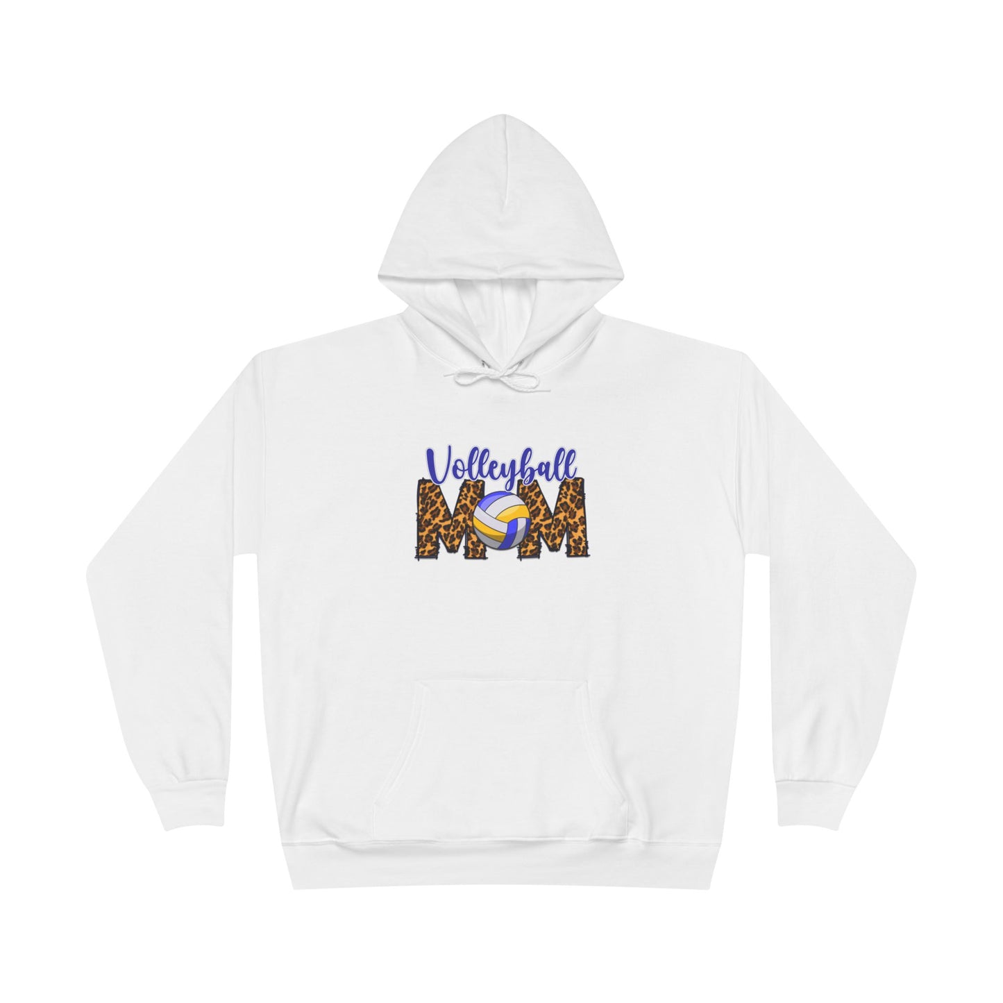 Women's Hoodie Leopard Print Volleyball Mom – Sports Mom Apparel
