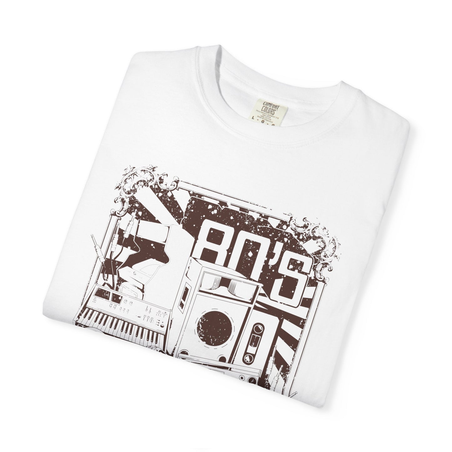 Retro 80s Unisex T-Shirt for Vintage Car & Music Fans