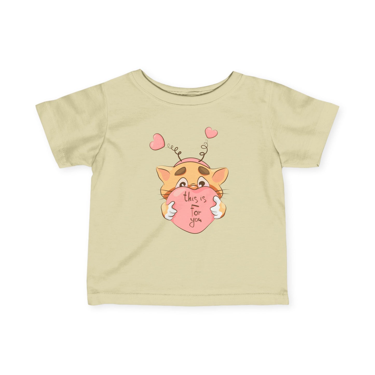 Cute Infant Tee - 'This is for You' Heart Design
