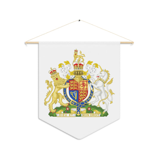 Royal Crest Pennant - Elegant Wall Decor