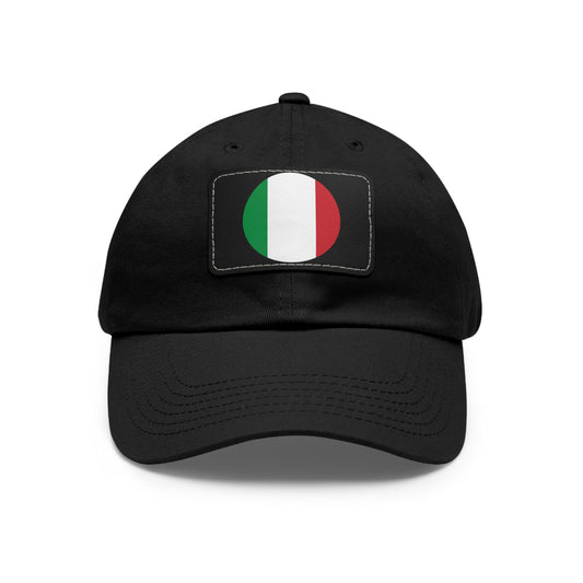Italian Flag Dad Hat Casual Style for Everyday Wear