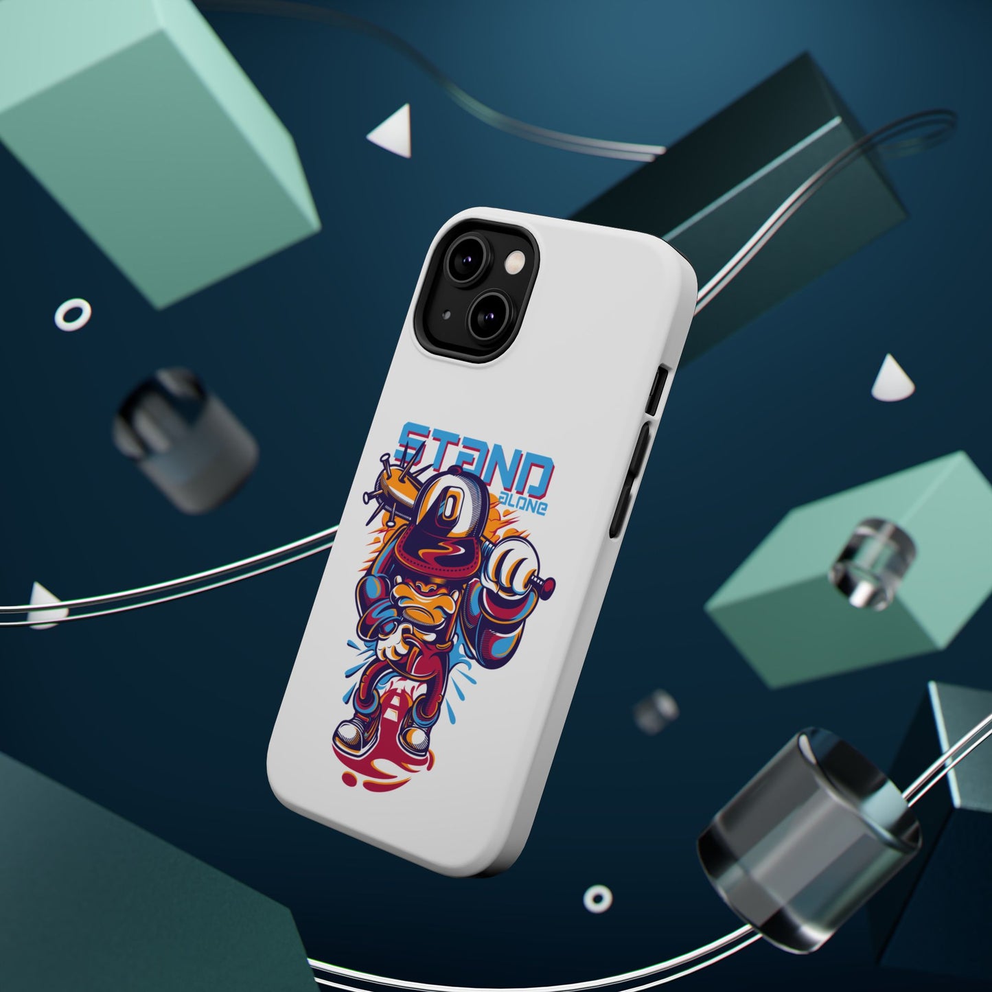Magnetic Tough iPhone Case Stand Alone