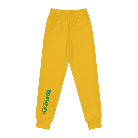 Active Kids Joggers - Brazil Soccer Style for Football Fans
