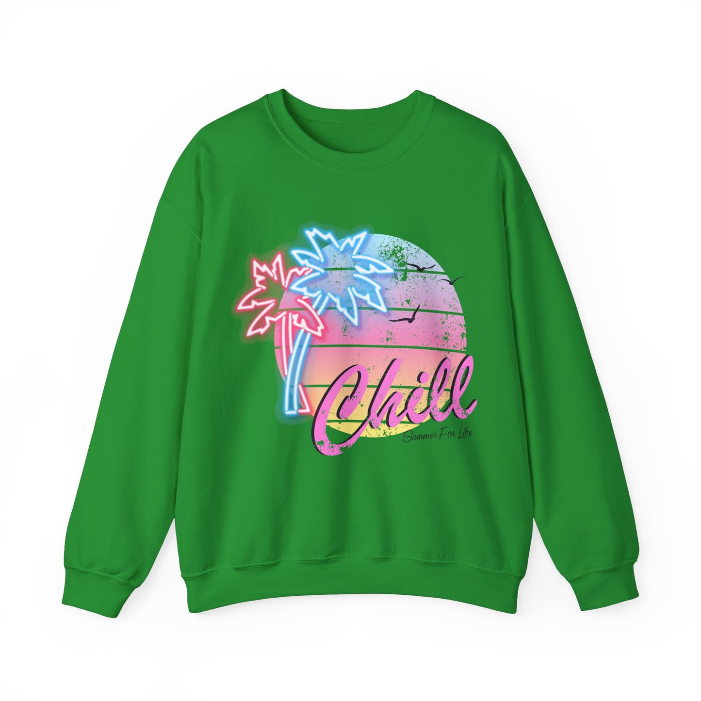Chill Summer Vibes Unisex Crewneck Sweatshirt