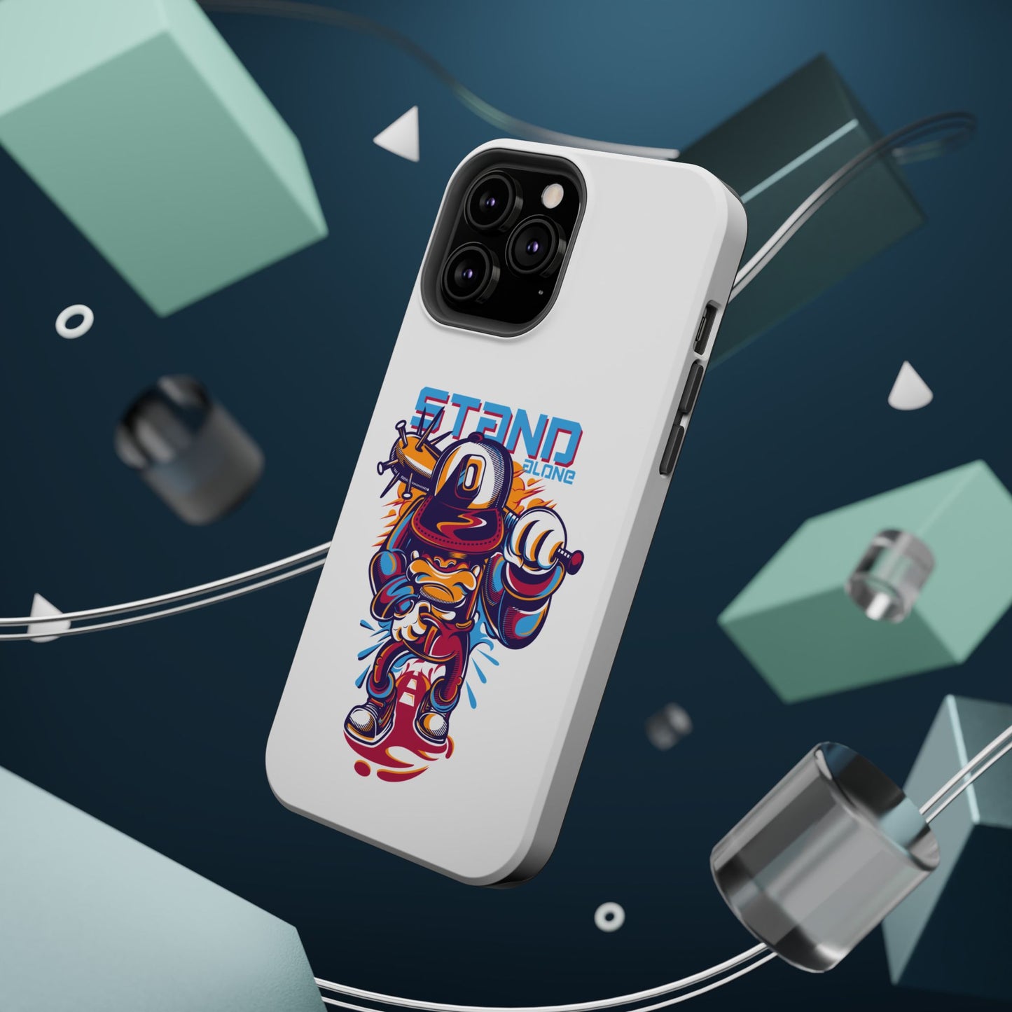 Magnetic Tough iPhone Case Stand Alone