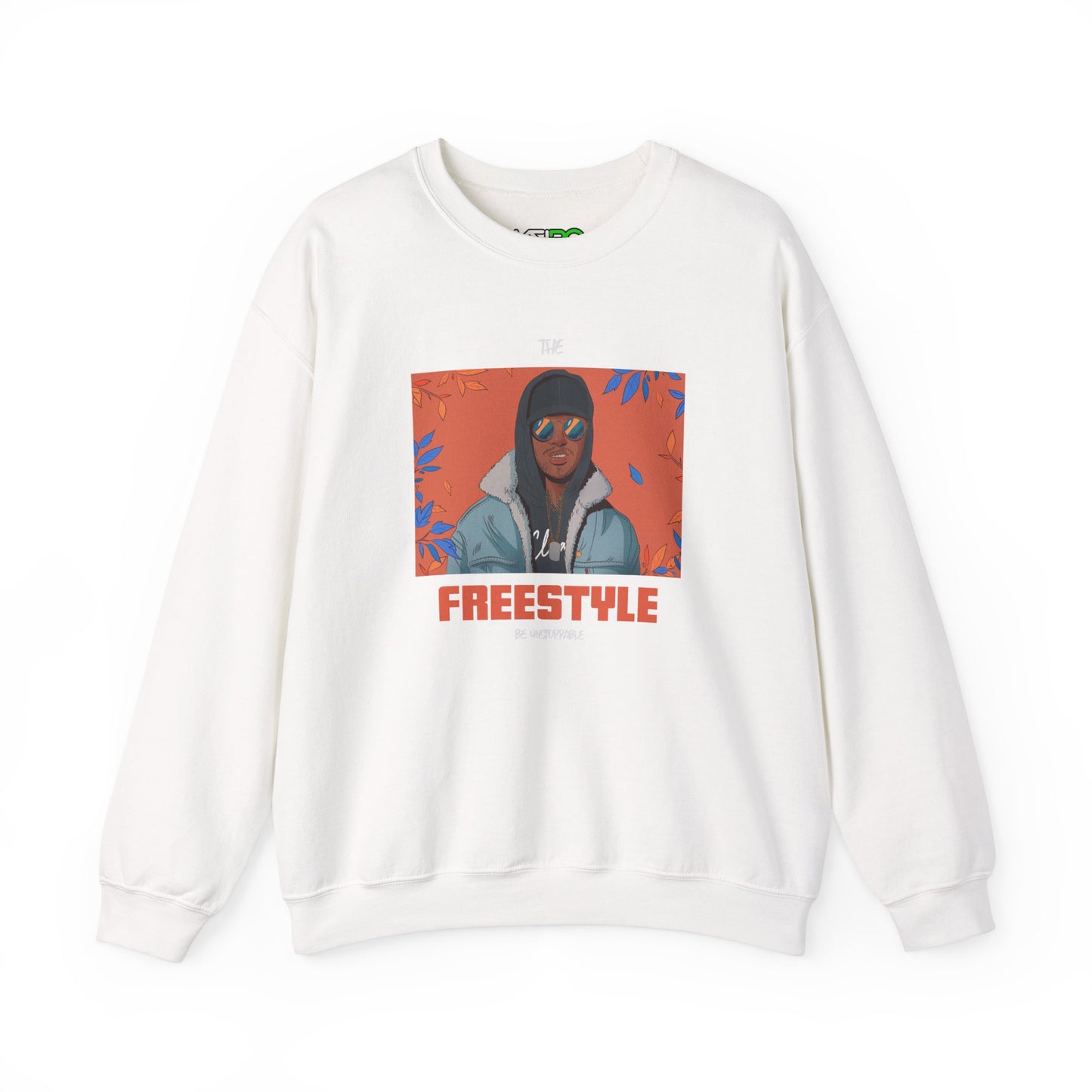 Mens Freestyle Artist Crewneck Sweatshirt
