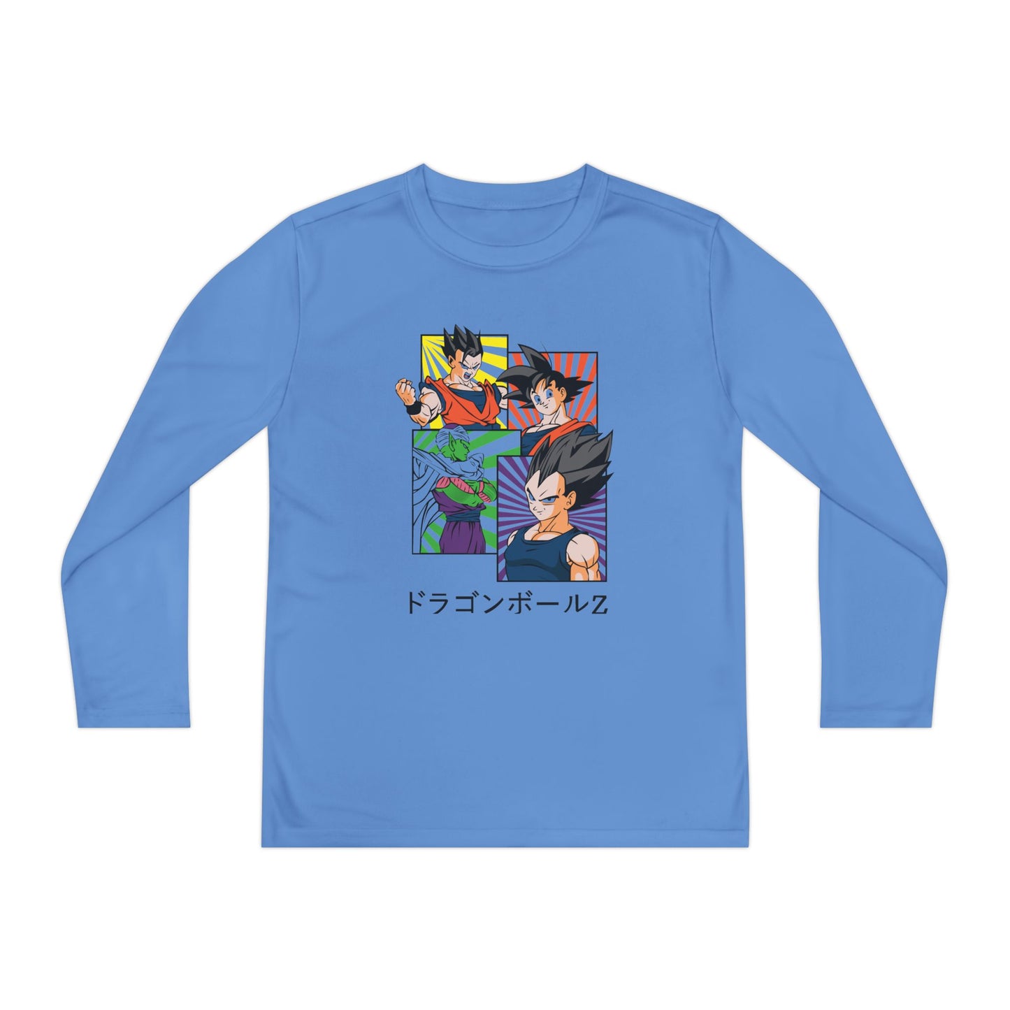 Youth Long Sleeve Anime Tee – Dragon Ball Z Shirt for Kids