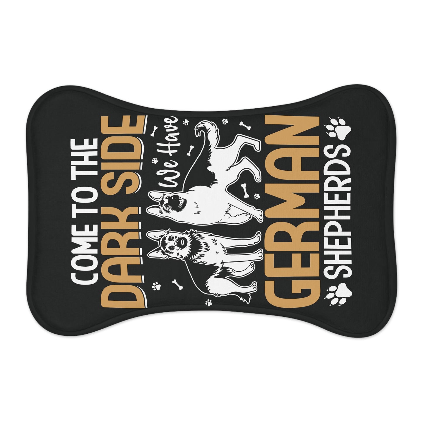 Personalyzed Dog Feeding Mat German Shepherd Pet Mat for Dog Lovers