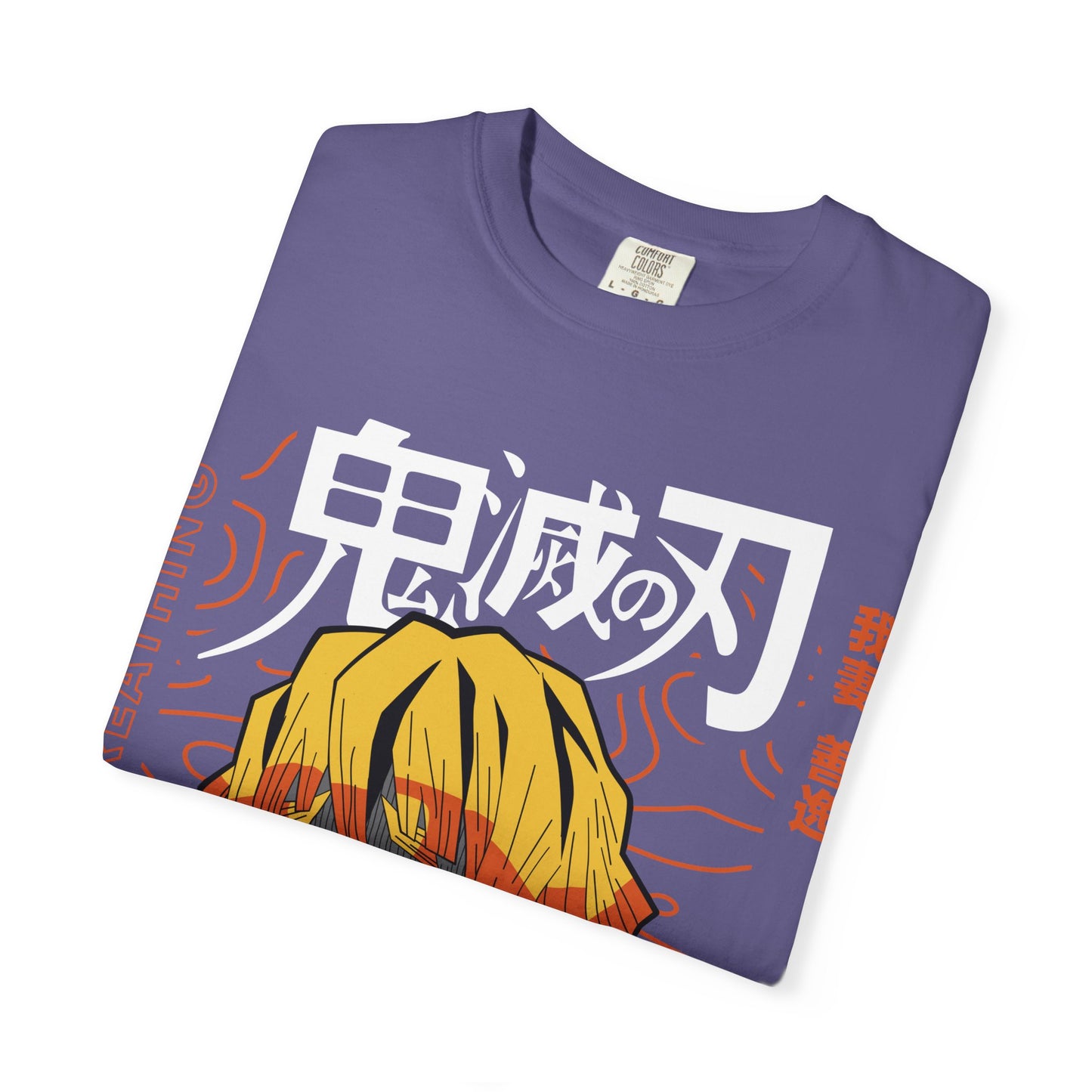 Unisex Anime Demon Slayer Inspired T-Shirt Thunder Breathing