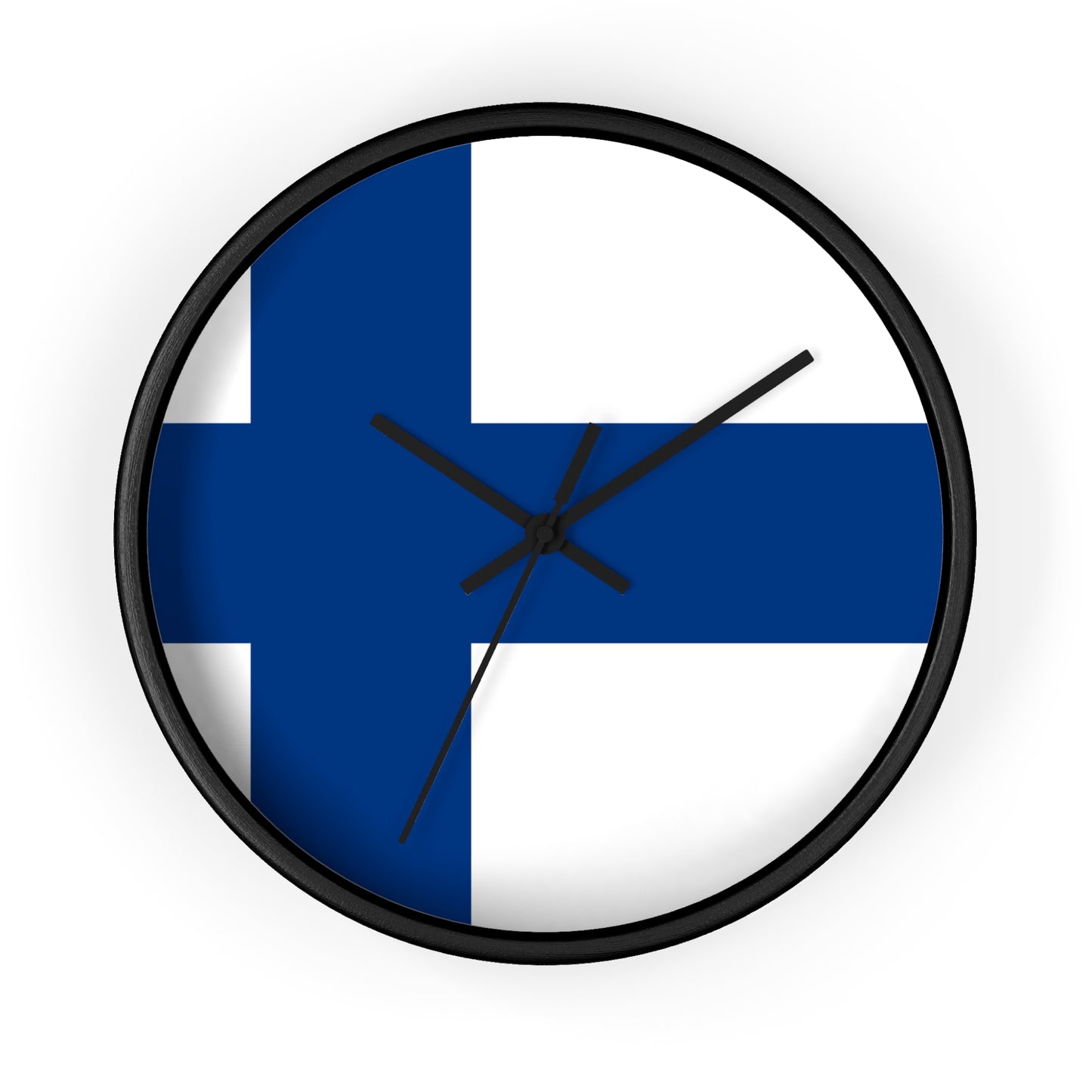 Finnish Flag Wall Clock - Perfect for Home Decor & Gifts