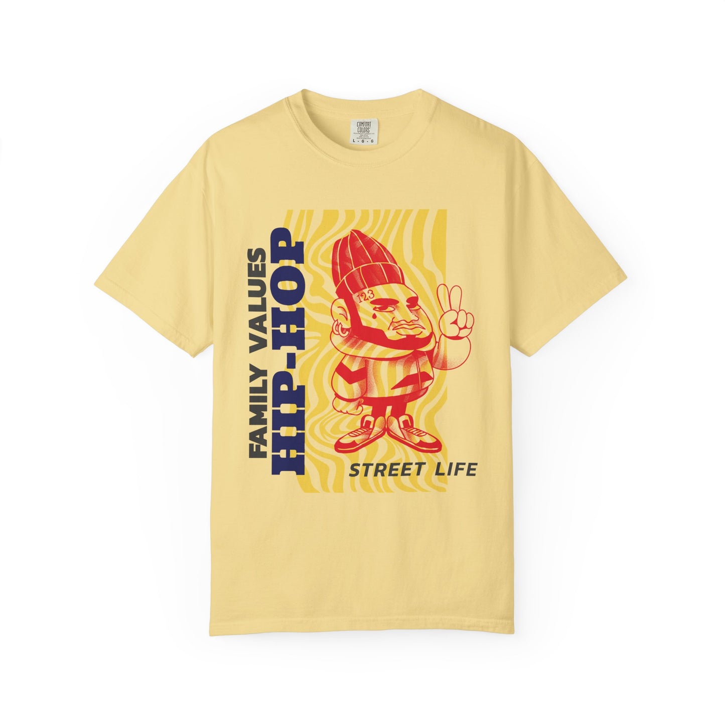 Men's Hip-Hop Family Values T-Shirt Street Life Inspired Graphic