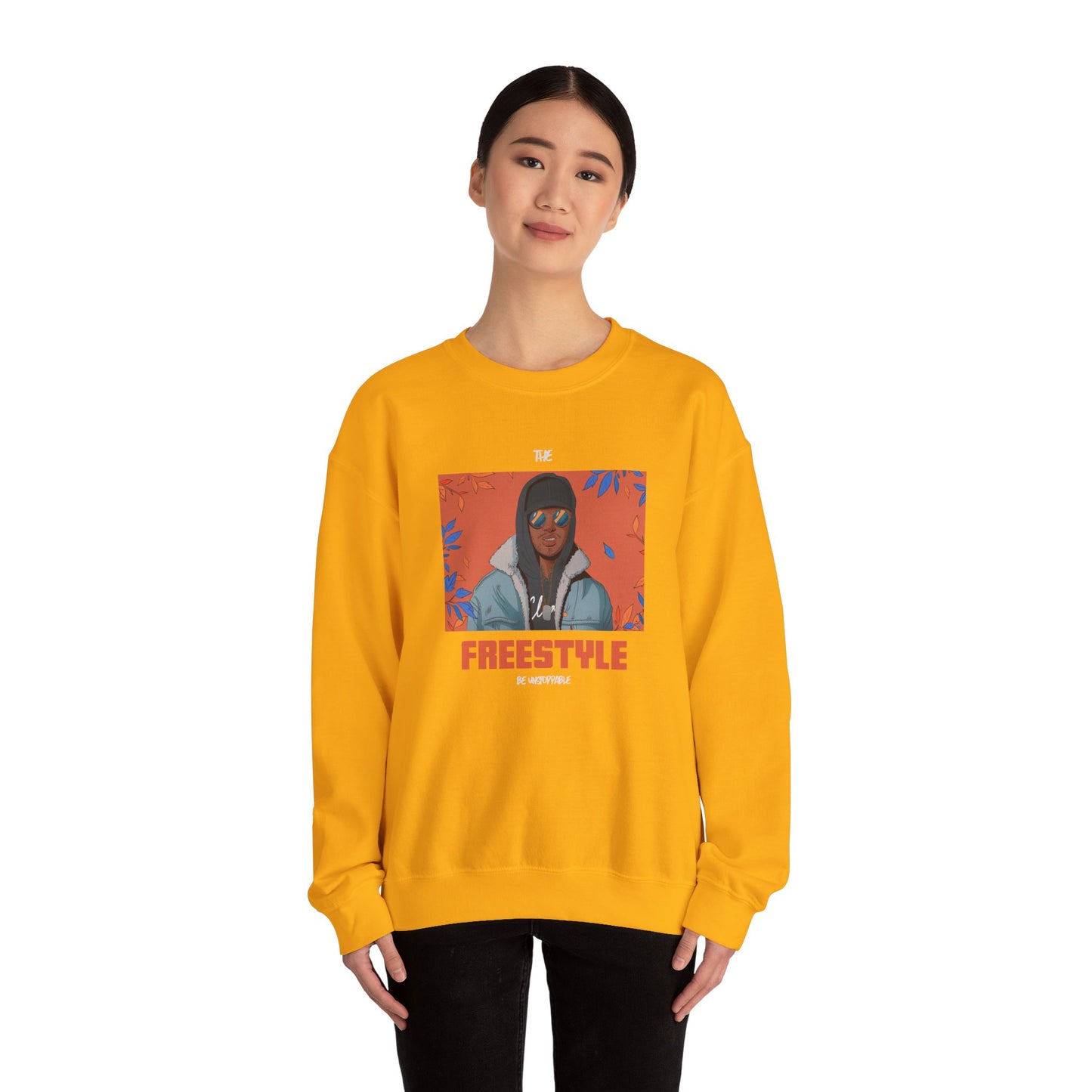Mens Freestyle Artist Crewneck Sweatshirt