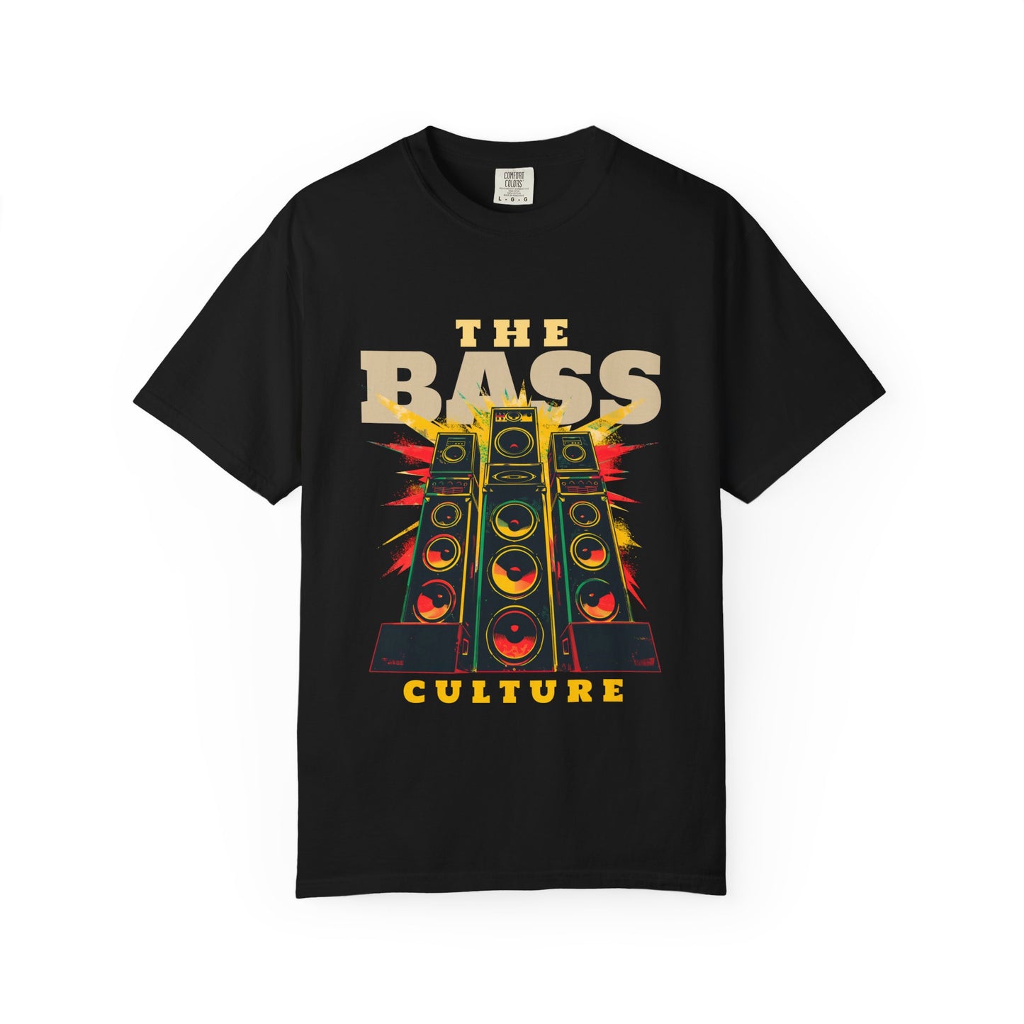 Men's Music Lovers Vintage Bass Culture T-Shirt