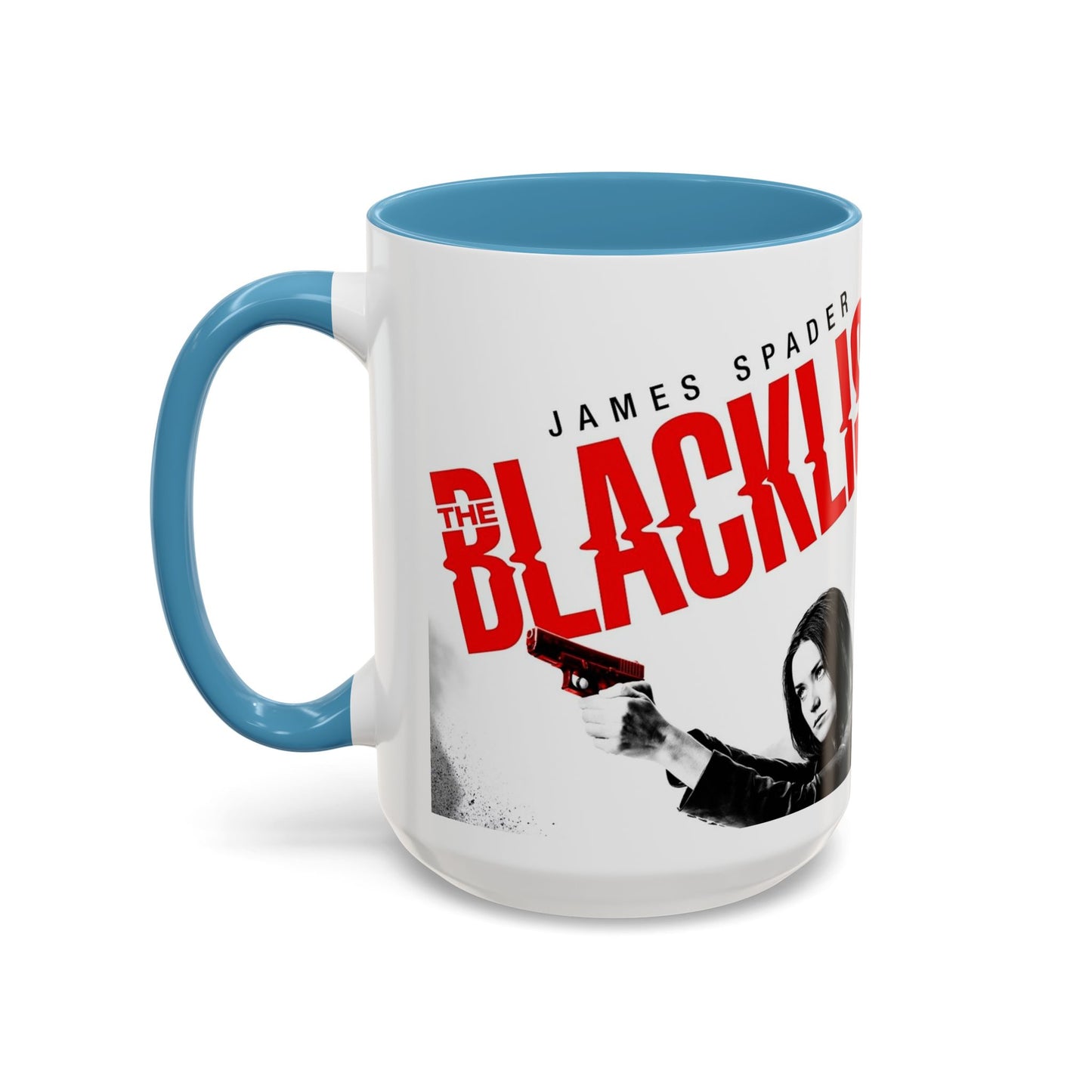 Blacklist-Inspired Accent Coffee Mug - 11oz & 15oz - Perfect Gift for Fans