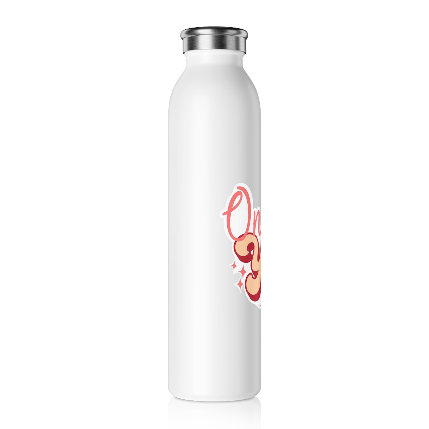 Only You Slim Water Bottle - Insulated Stainless Steel Hydration for Couples