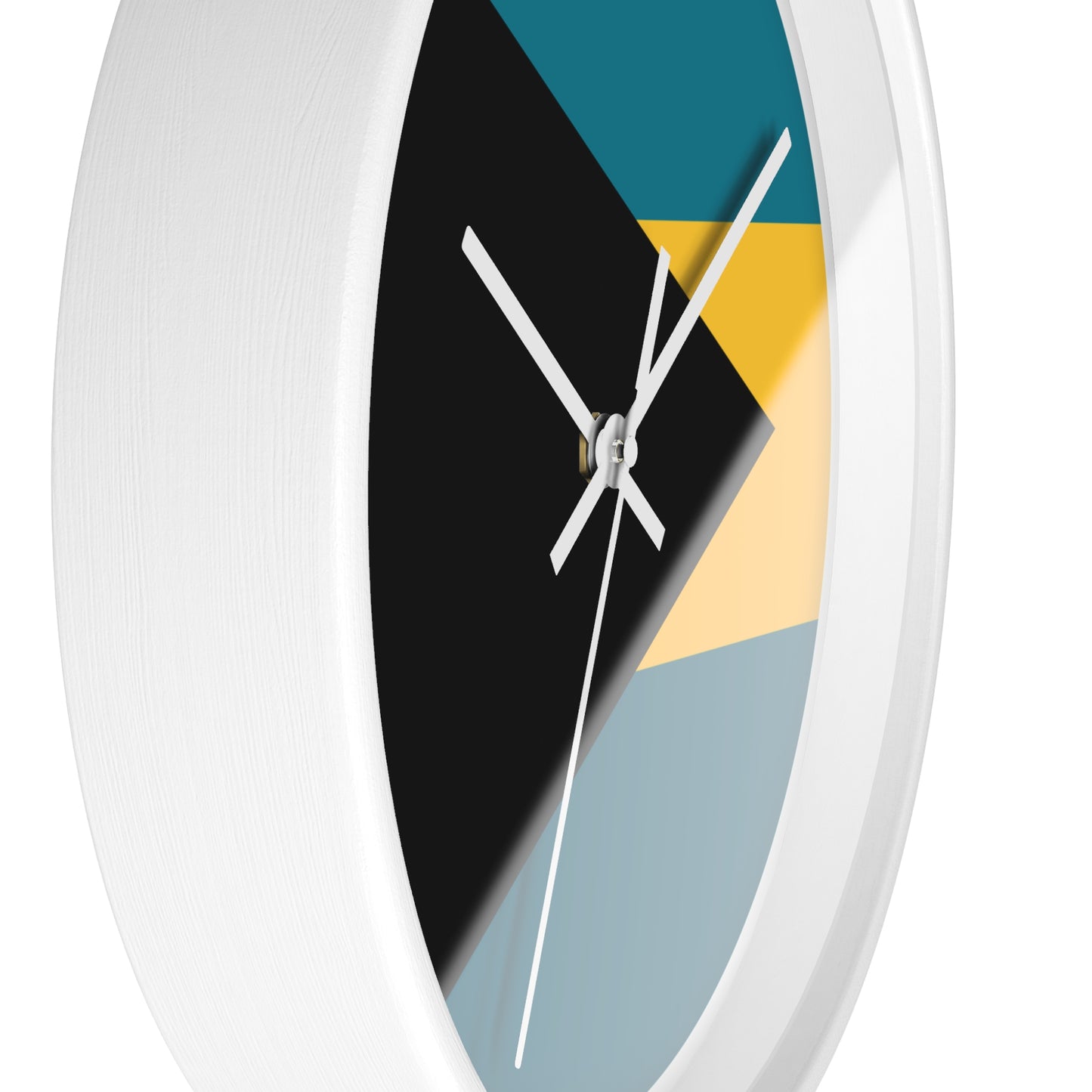 Bahamas Flag Wall Clock - Modern Home Decor for Beach Lovers