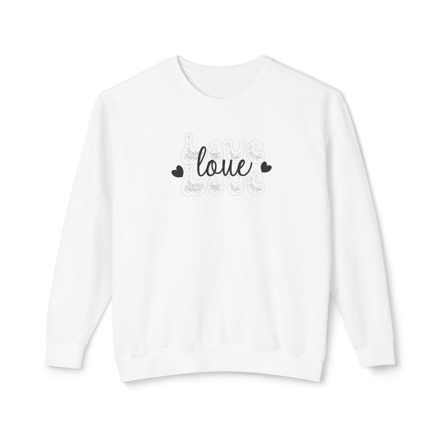 Women Sweatshirt Love Animal - Perfect for Valentine's Day Outfit