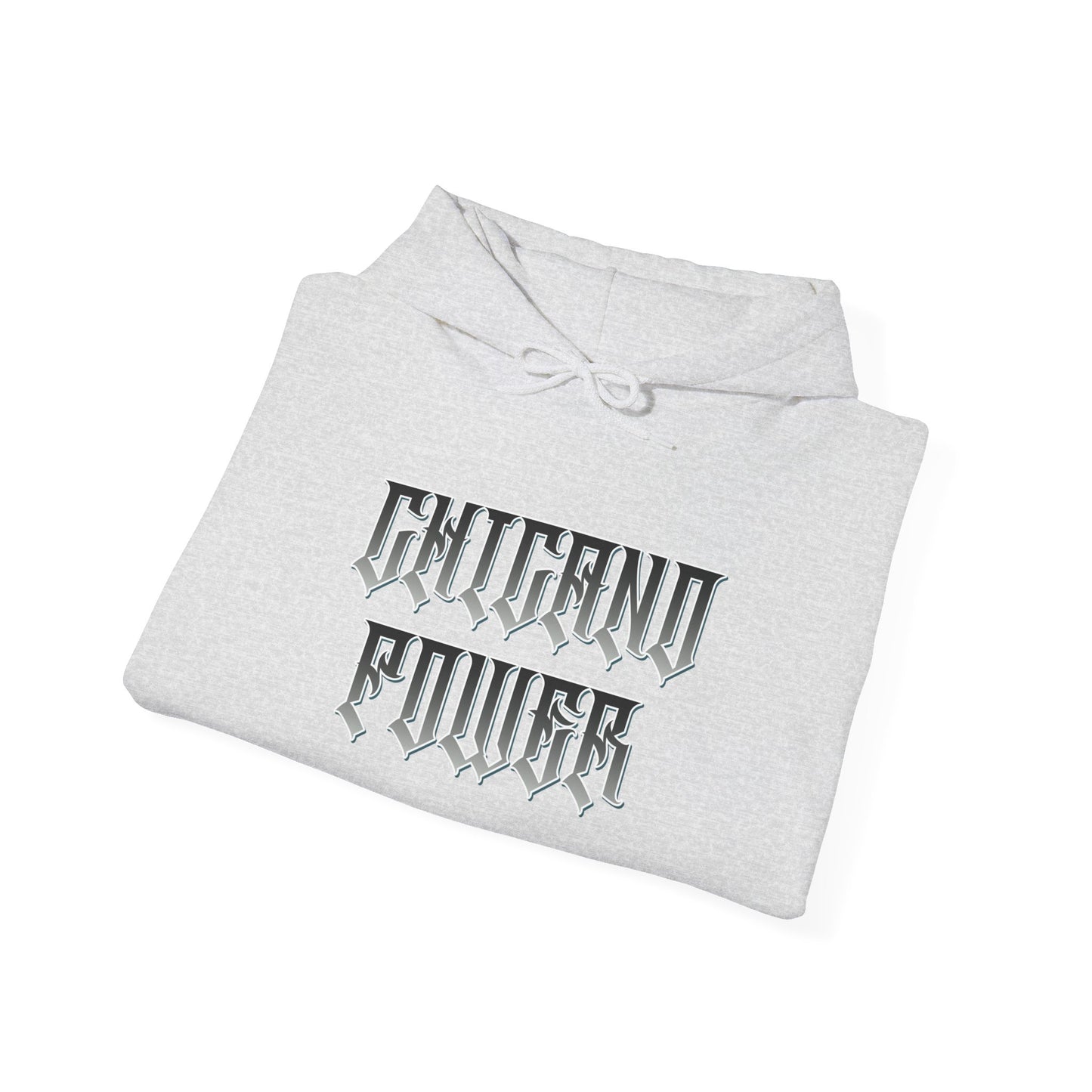 Men's Hooded Sweatshirt Chicano Power Skull Design