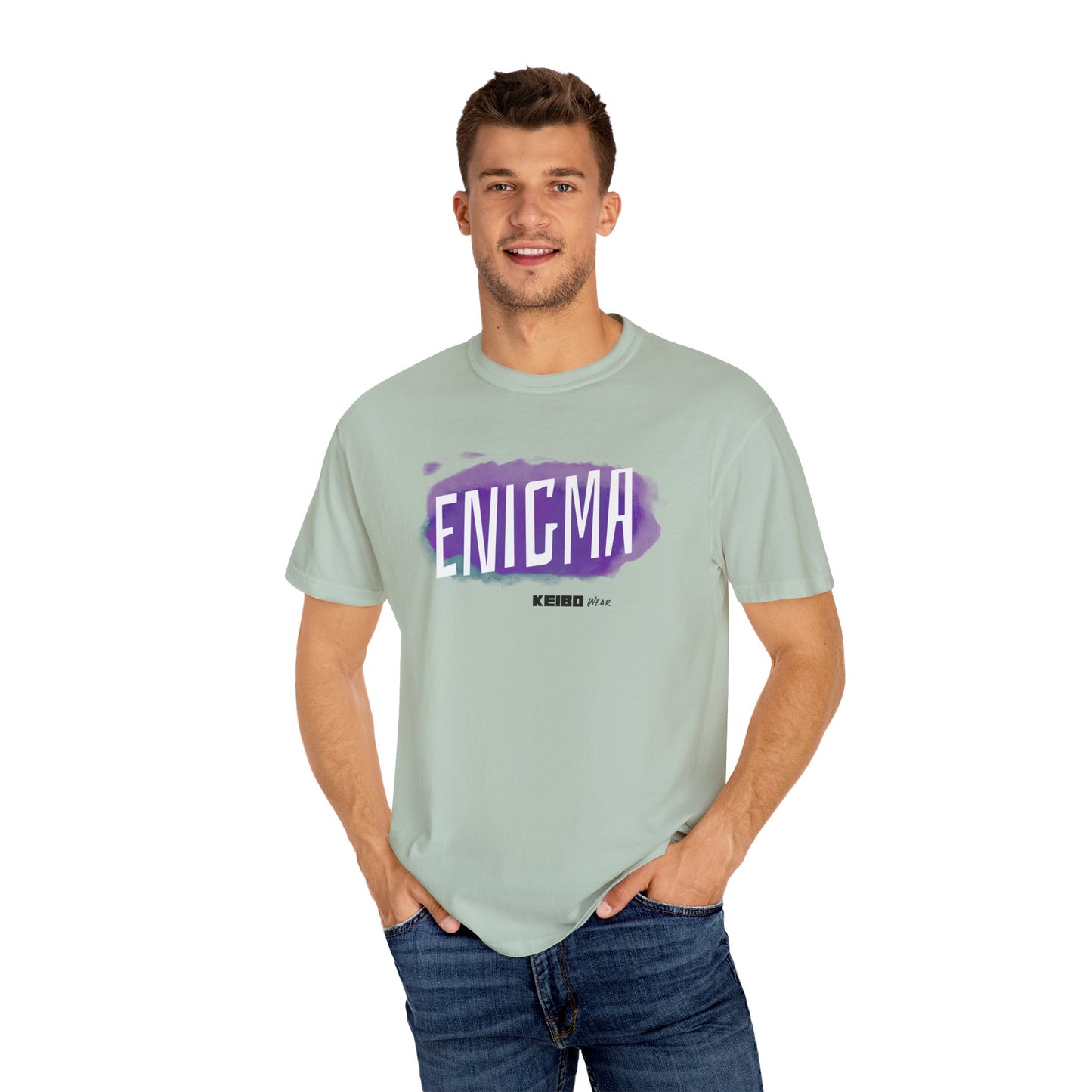 Enigma Unisex Garment-Dyed T-Shirt - Stylish and Unique Casual Wear