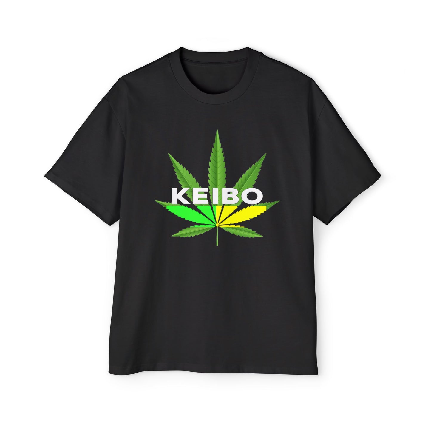 Men's Cannabis Oversized Tee - KEIBO Brand Design