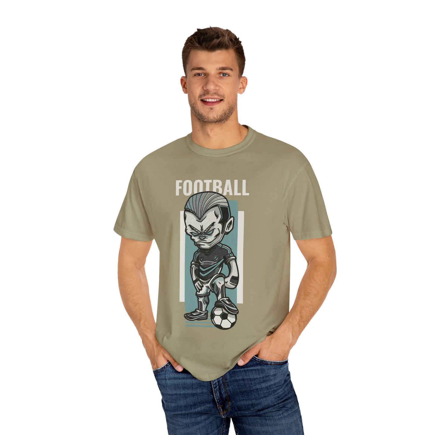 Unisex T-Shirt  Football Cartoon erfect Gift for Soccer Fans