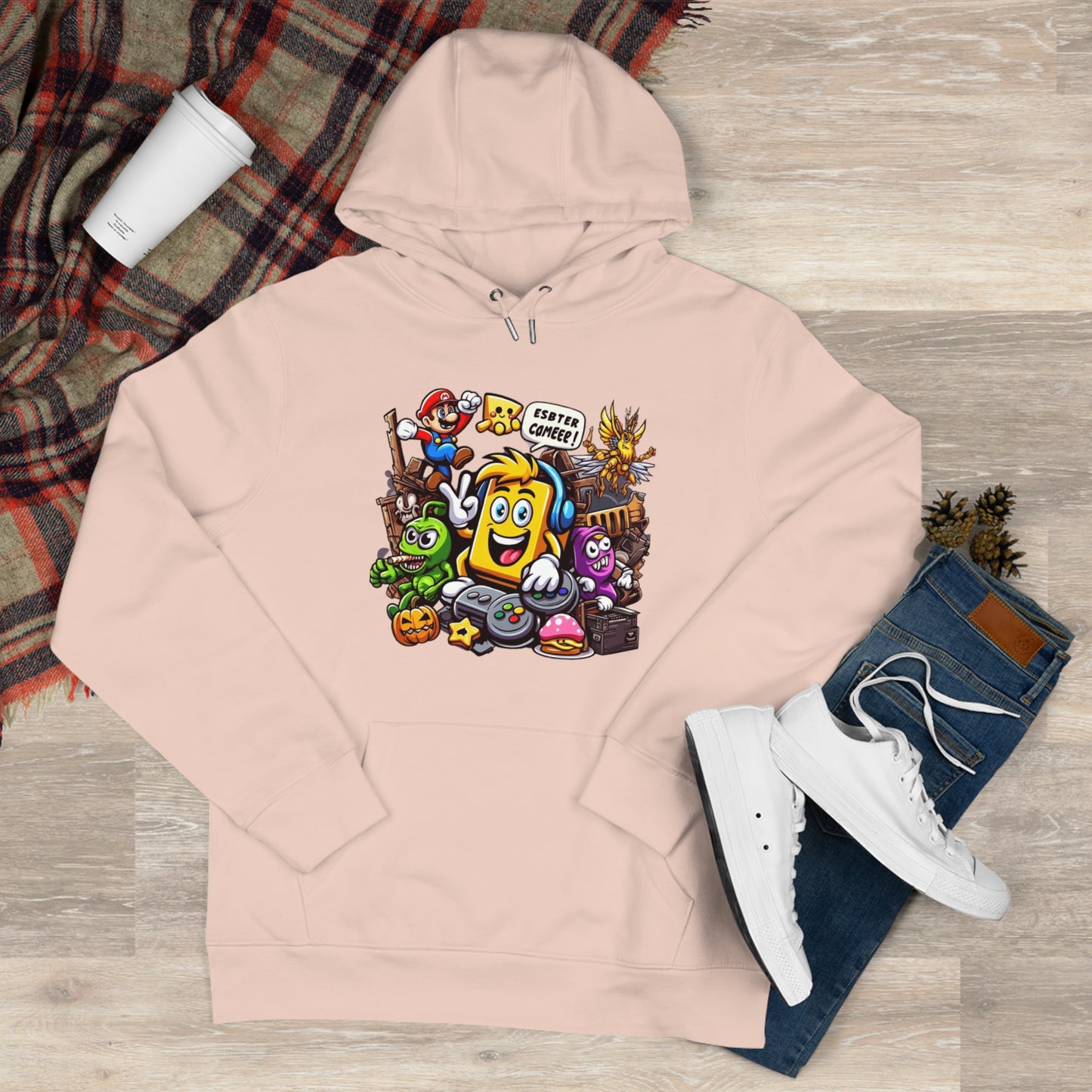 Funny Gamer King Hoodie – Perfect for Gaming Enthusiasts