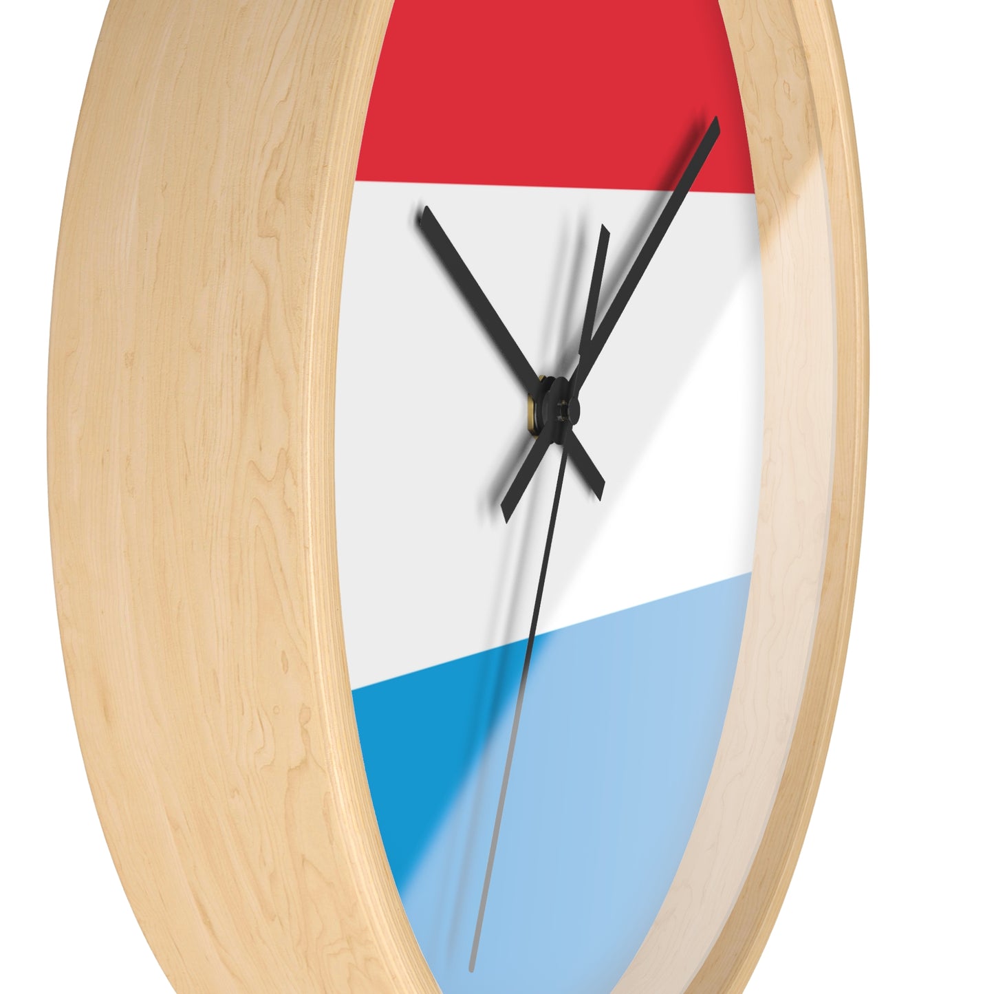 Luxembourg Flag Wall Clock - Modern Home Decor