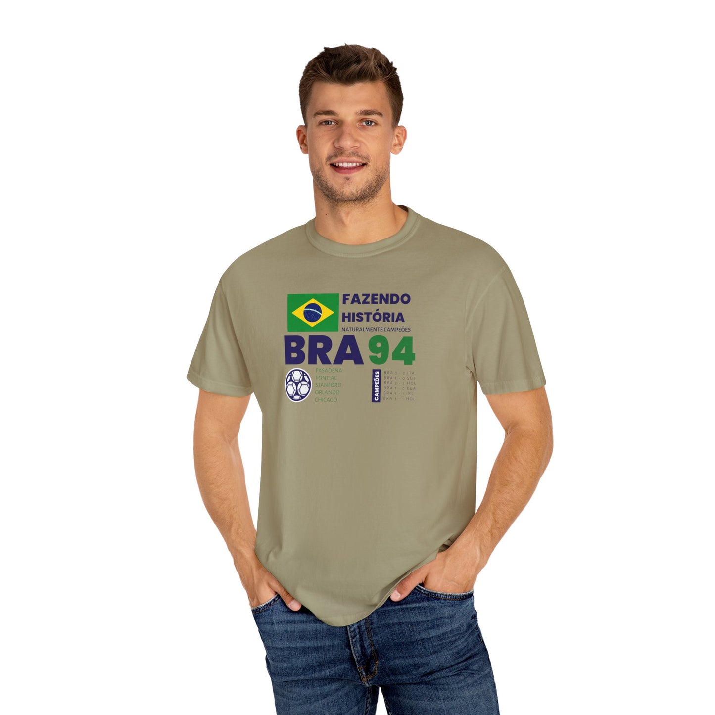 Vintage Brazil 94 Unisex T-Shirt Soccer Fans