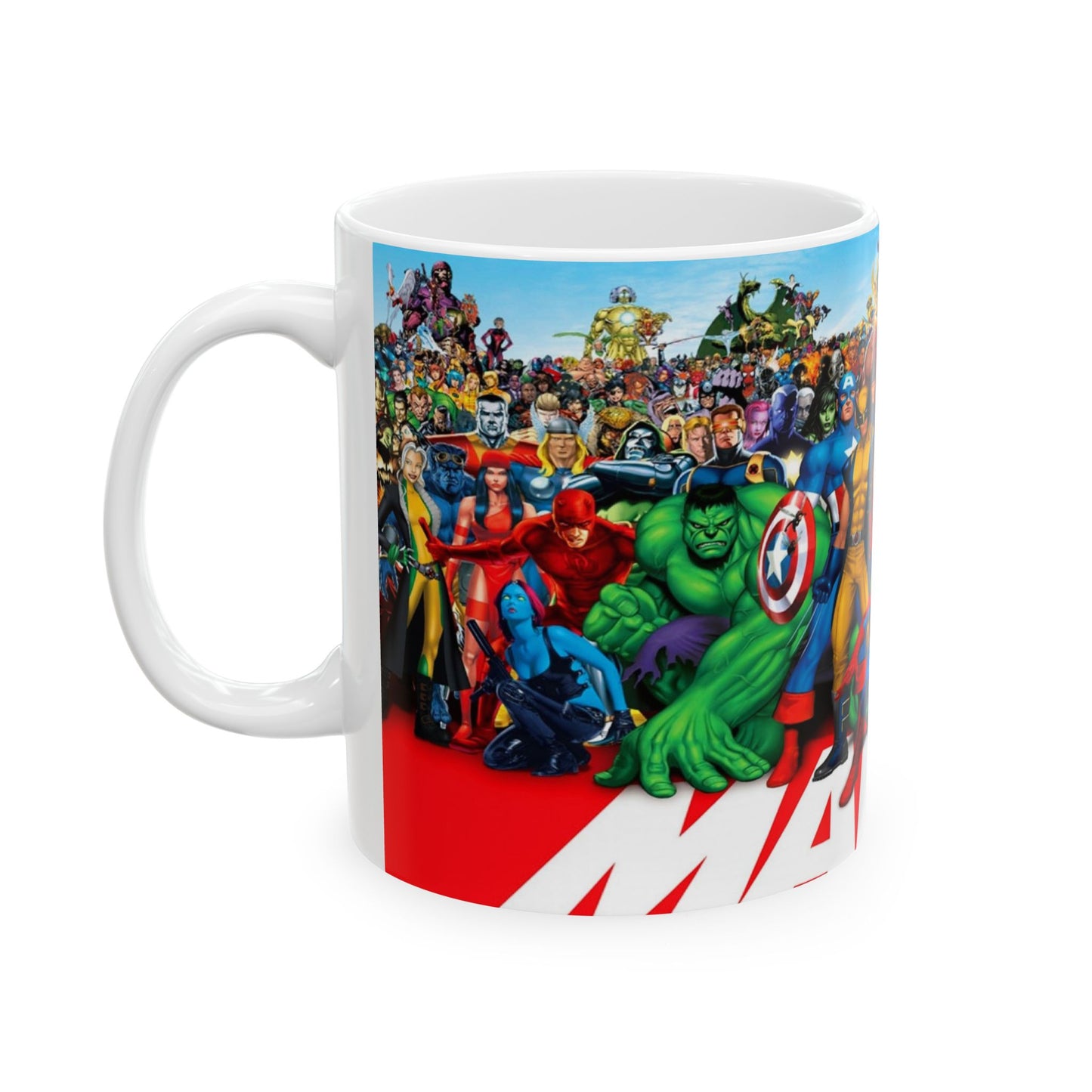 Marvel Fans Superhero Ceramic Mug 11oz