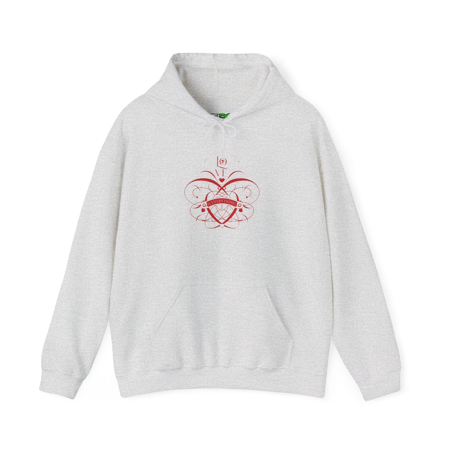 Women Valentine Vibes Hooded - "Love is Everything" Valentine's Day Vibes