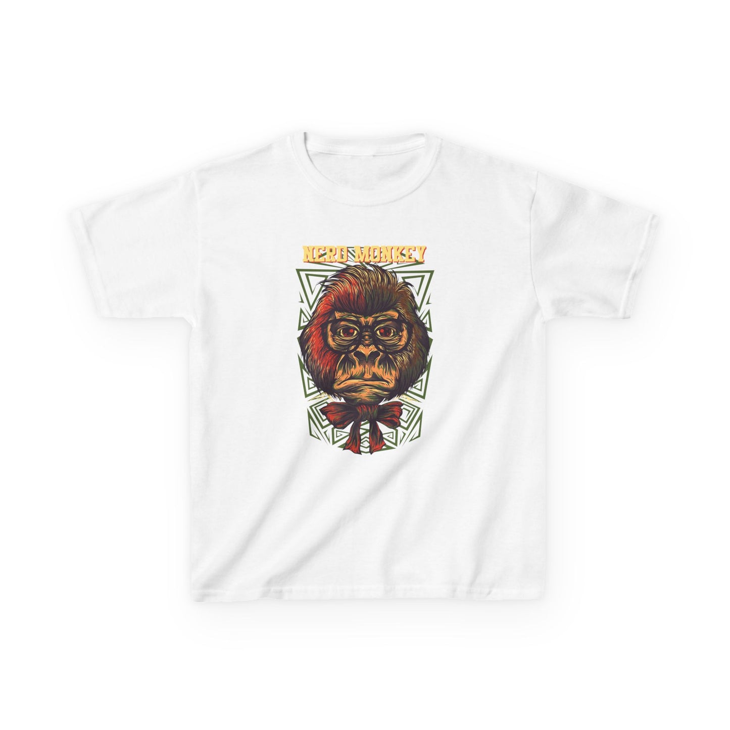 Cool Cartoon Gorilla Kids Fun Graphic T-Shirt for Young Adventurers