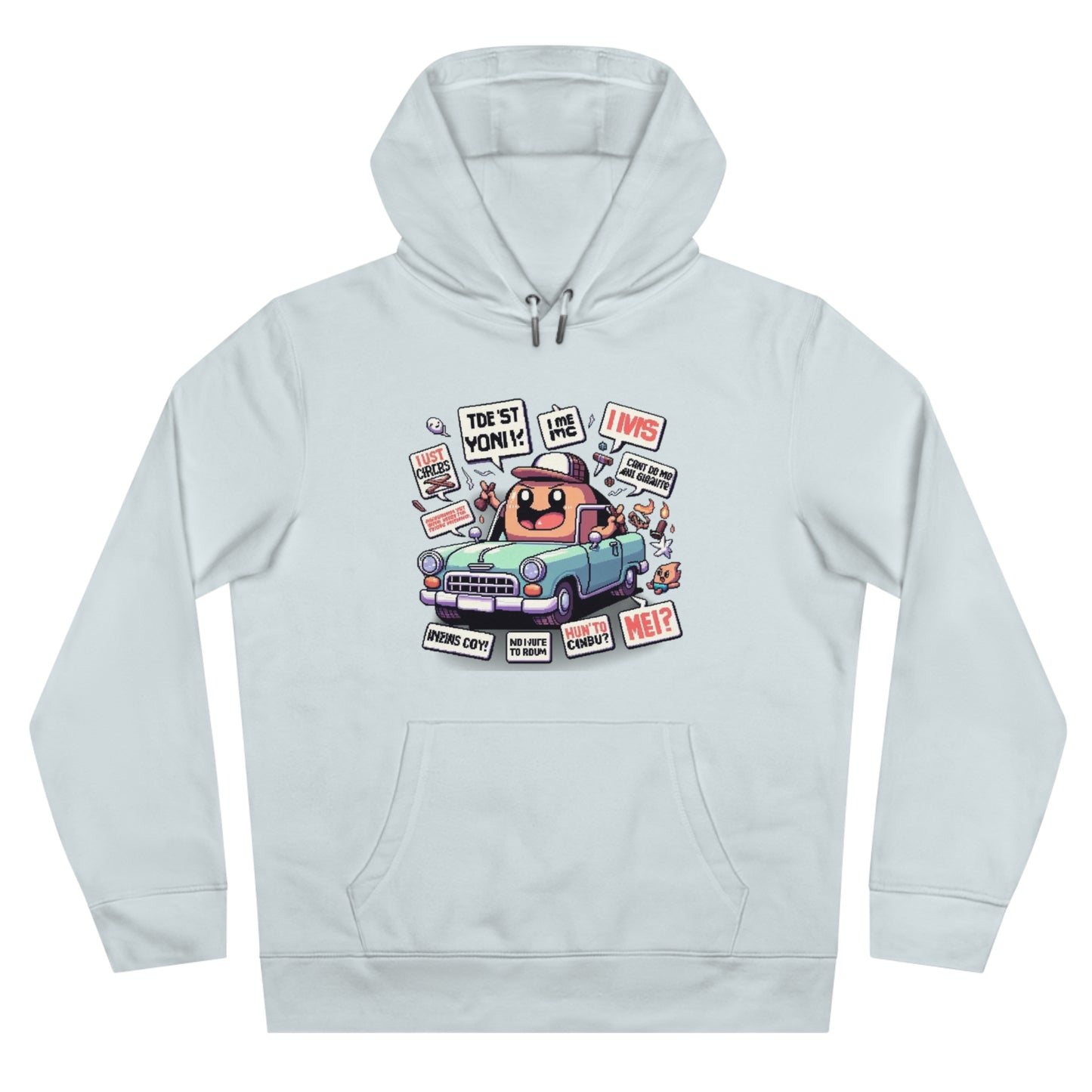 Fun Cartoon Retro King Hoodie – Stylish & Comfortable for All Ages