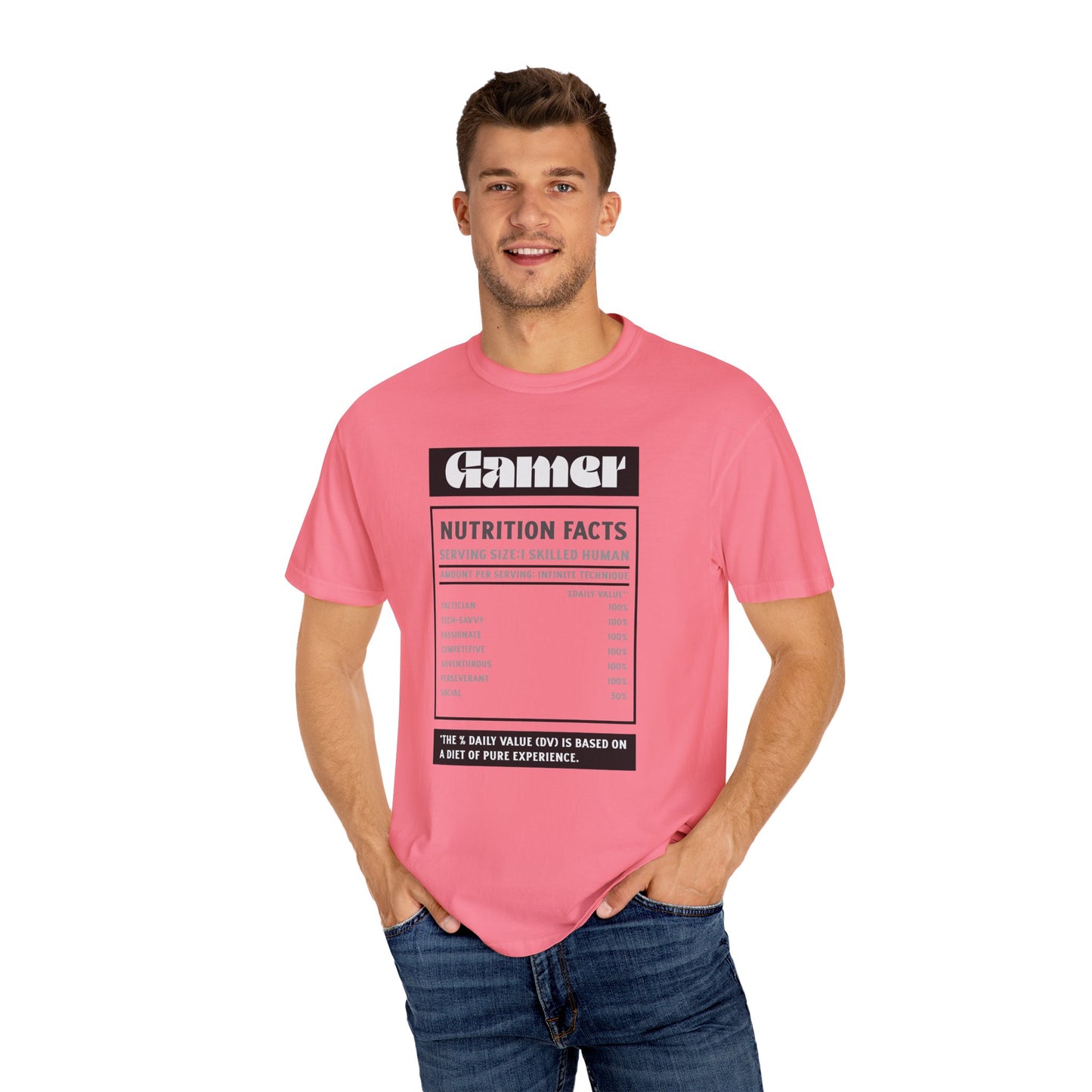 Gamer Nutrition Facts T-Shirt