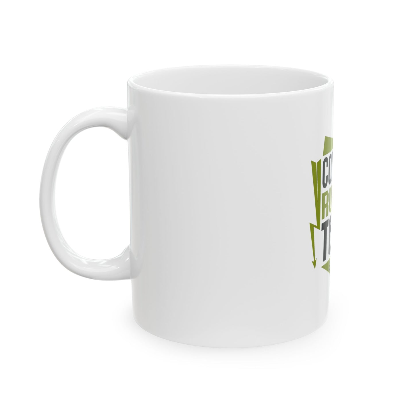 College Rugby Team Ceramic Mug - 11oz Perfect for Fans and Players