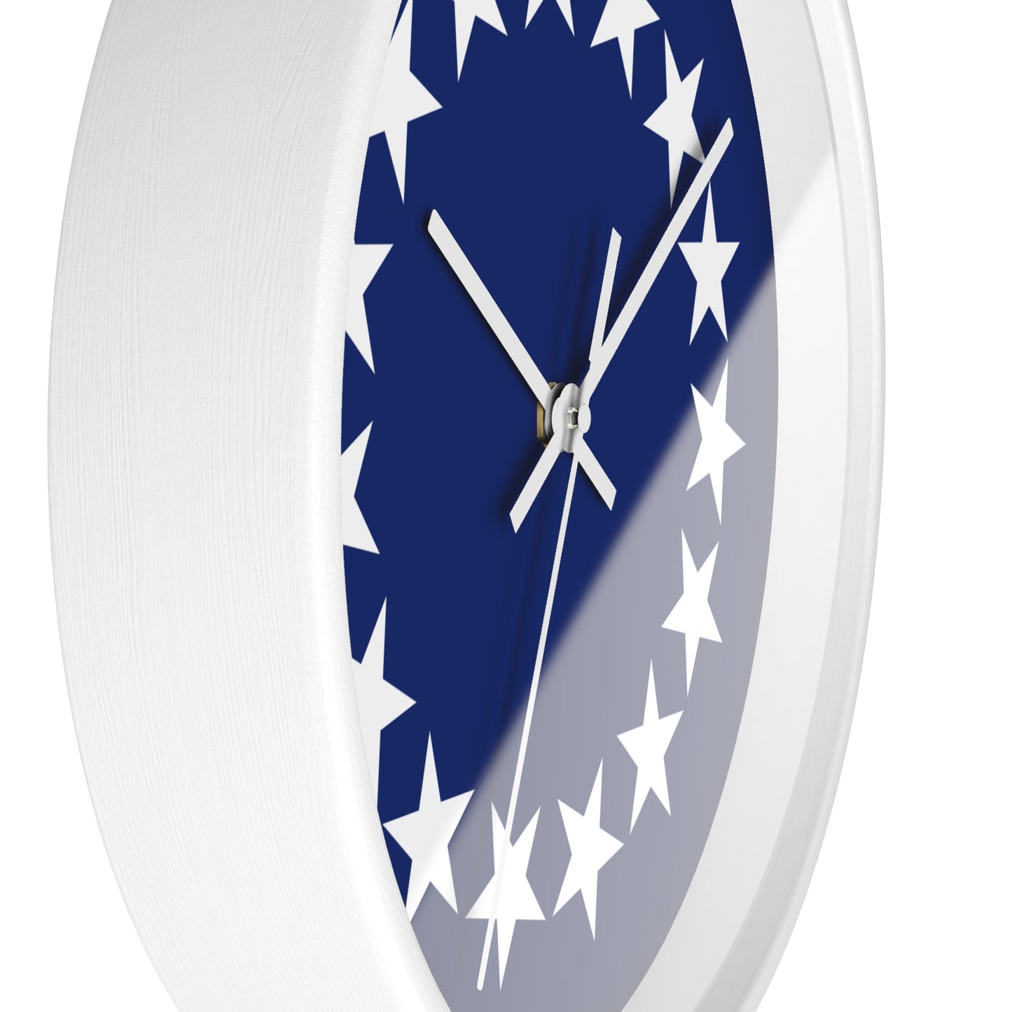 Nautical Stars Wall Clock - Modern Home Decor, Perfect for  Gifts.