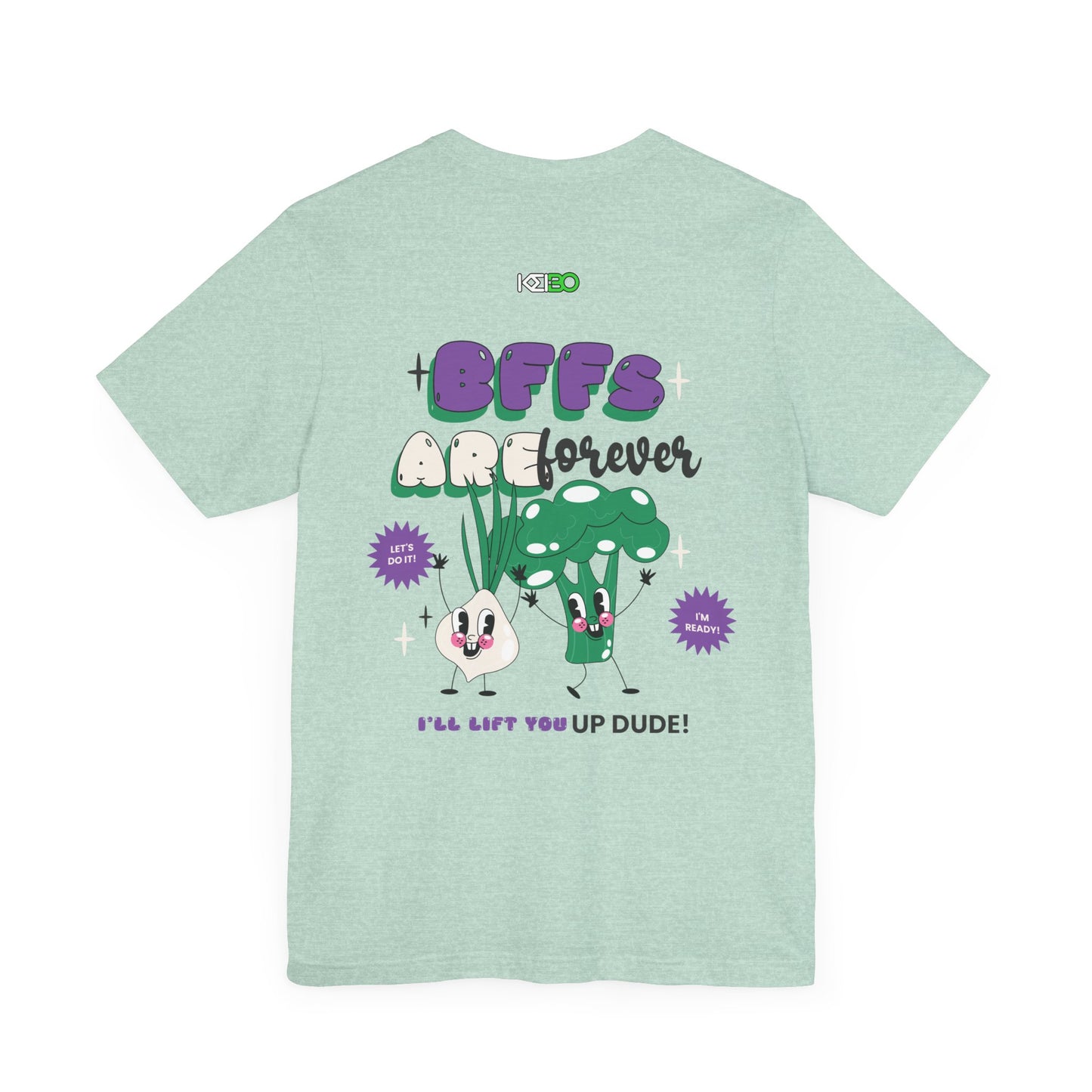 BFFs Are Forever Men's T-shirt - Cute Plant Graphic Tee for Friends
