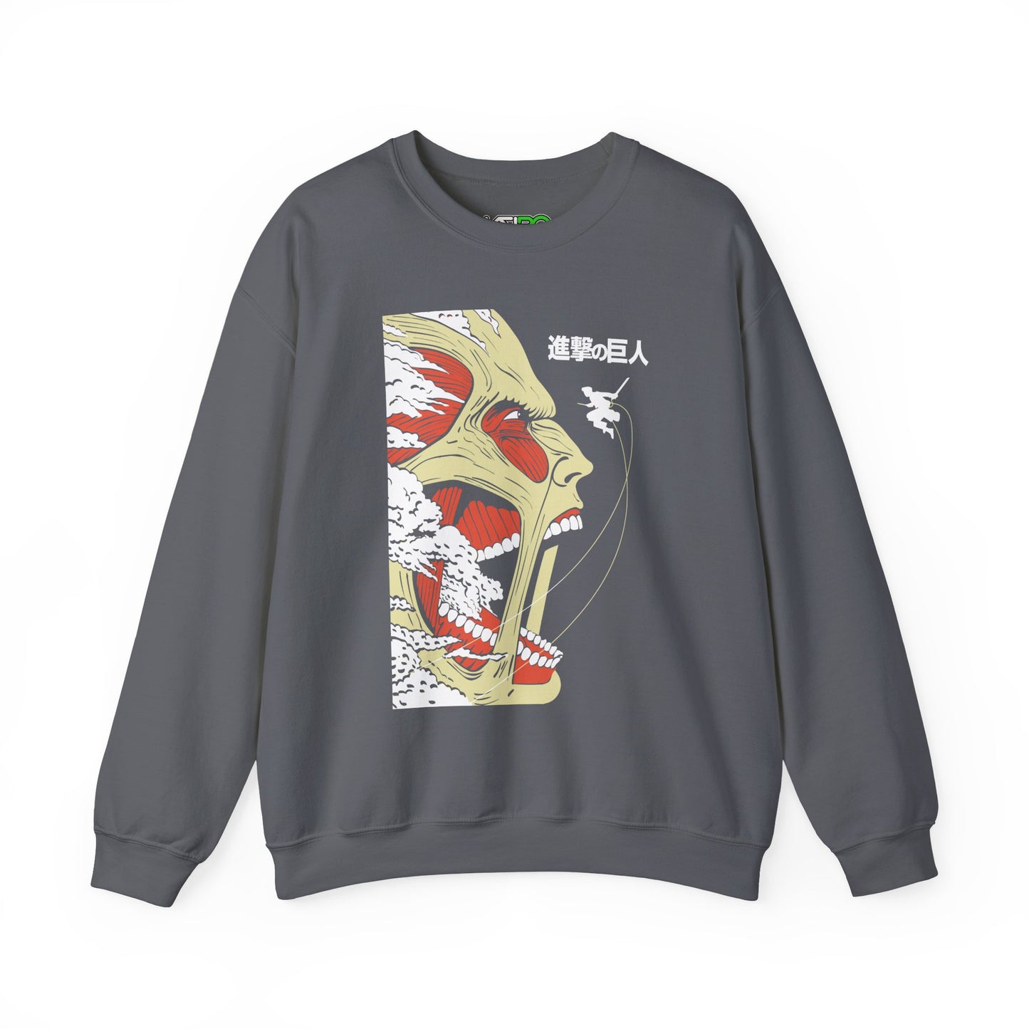 Unisex Heavy Sweatshirt Artistic Unique Face Design