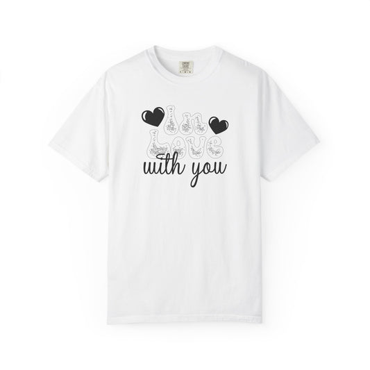 Women Graphic T-Shirt In Love With You for Valentine's Day