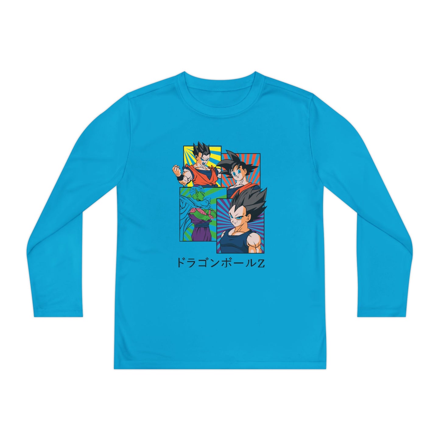 Youth Long Sleeve Anime Tee – Dragon Ball Z Shirt for Kids