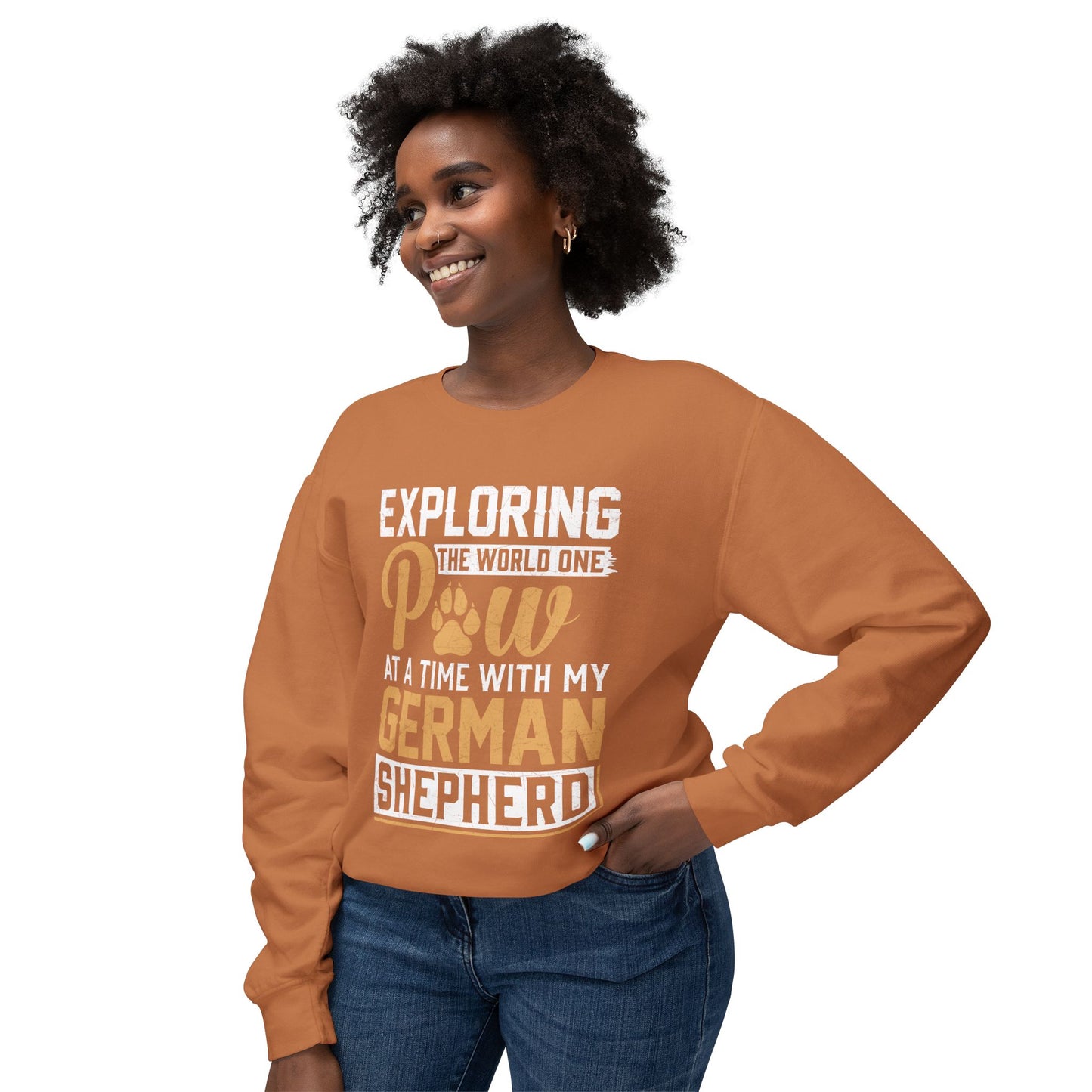 Men's German Shepherd Dog Lover Sweatshirt