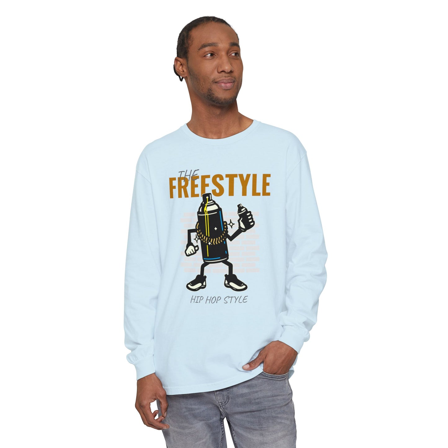 Men's Hip Hop Style Long Sleeve The Freestyle