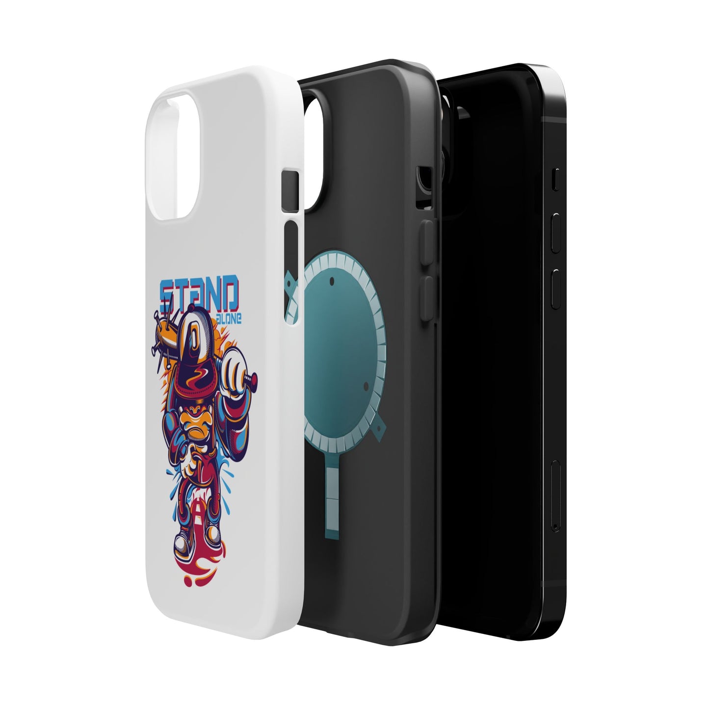 Magnetic Tough iPhone Case Stand Alone