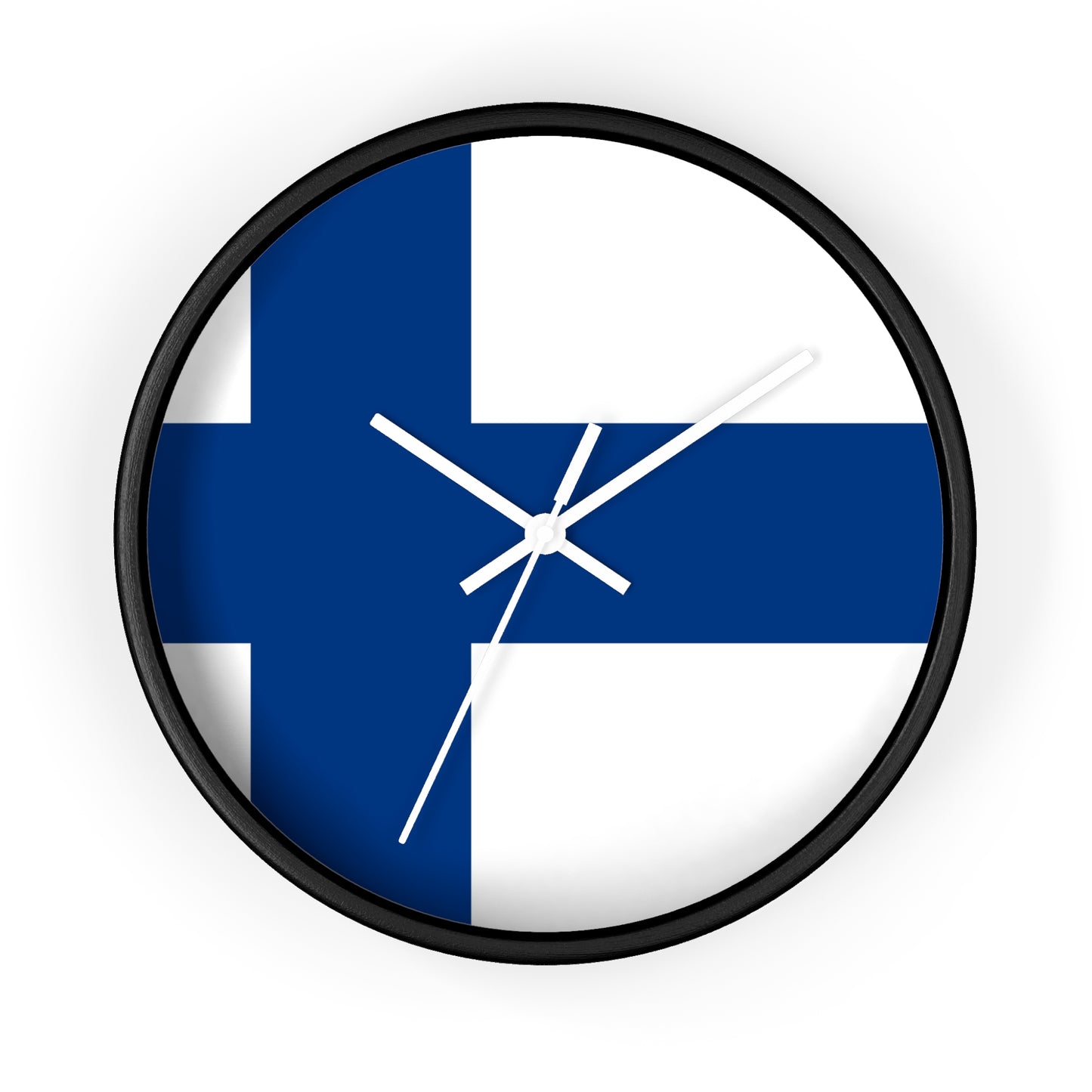 Finnish Flag Wall Clock - Perfect for Home Decor & Gifts